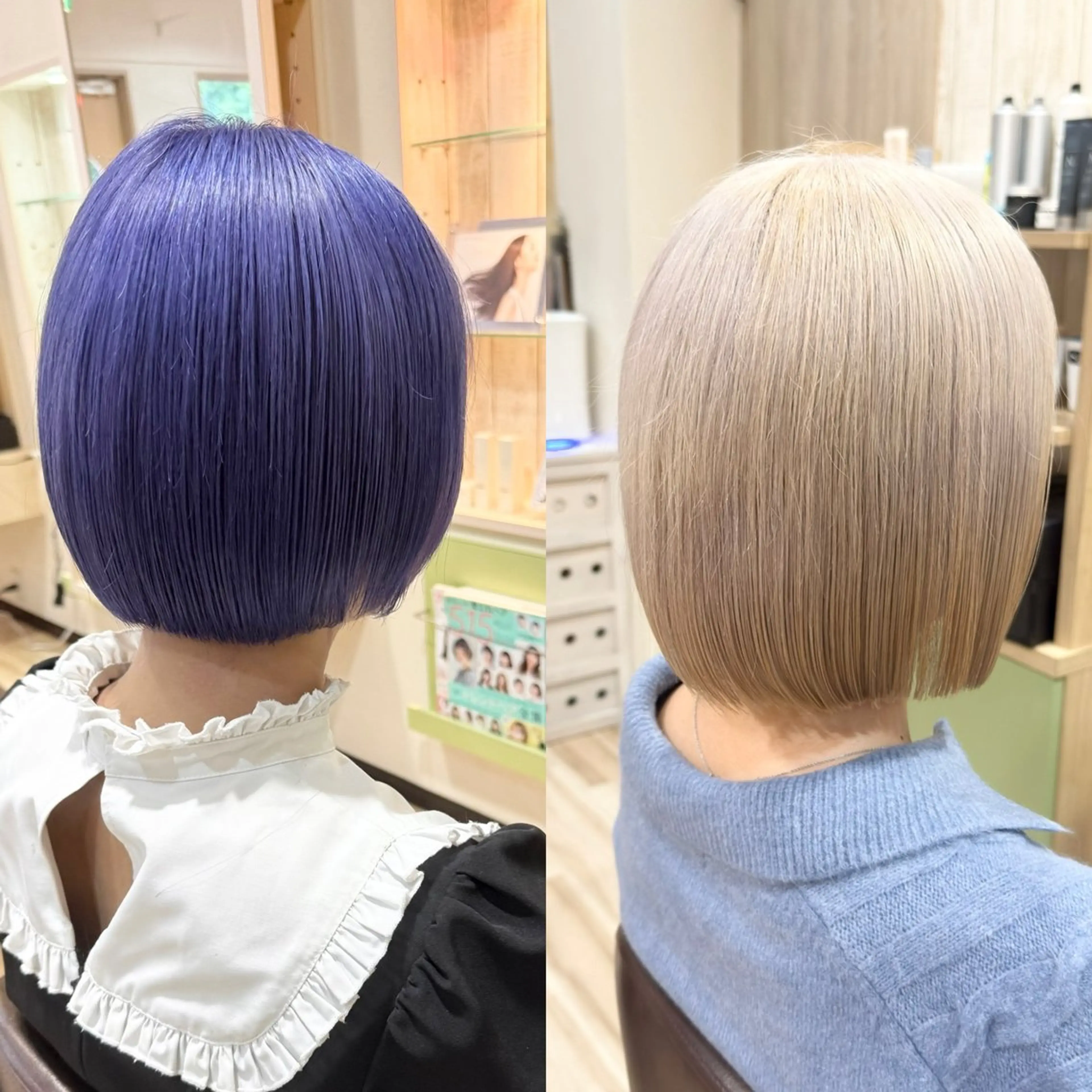 ショート カラー 🌈派手髪ハイトーン 🌈鈴木亮太🌈のヘアスタイル