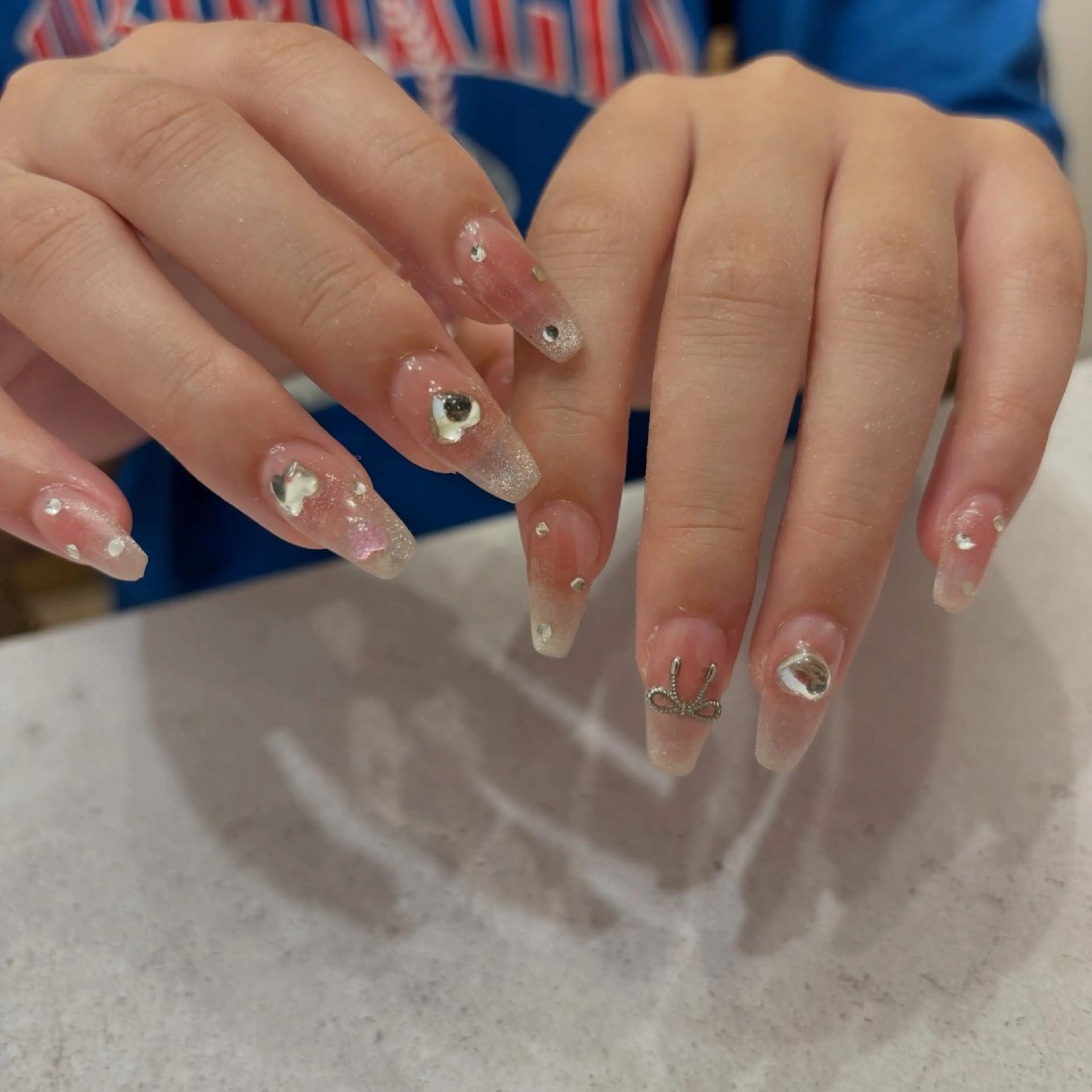 ネイル ハンドネイル Sea  nail by emaのネイルデザイン