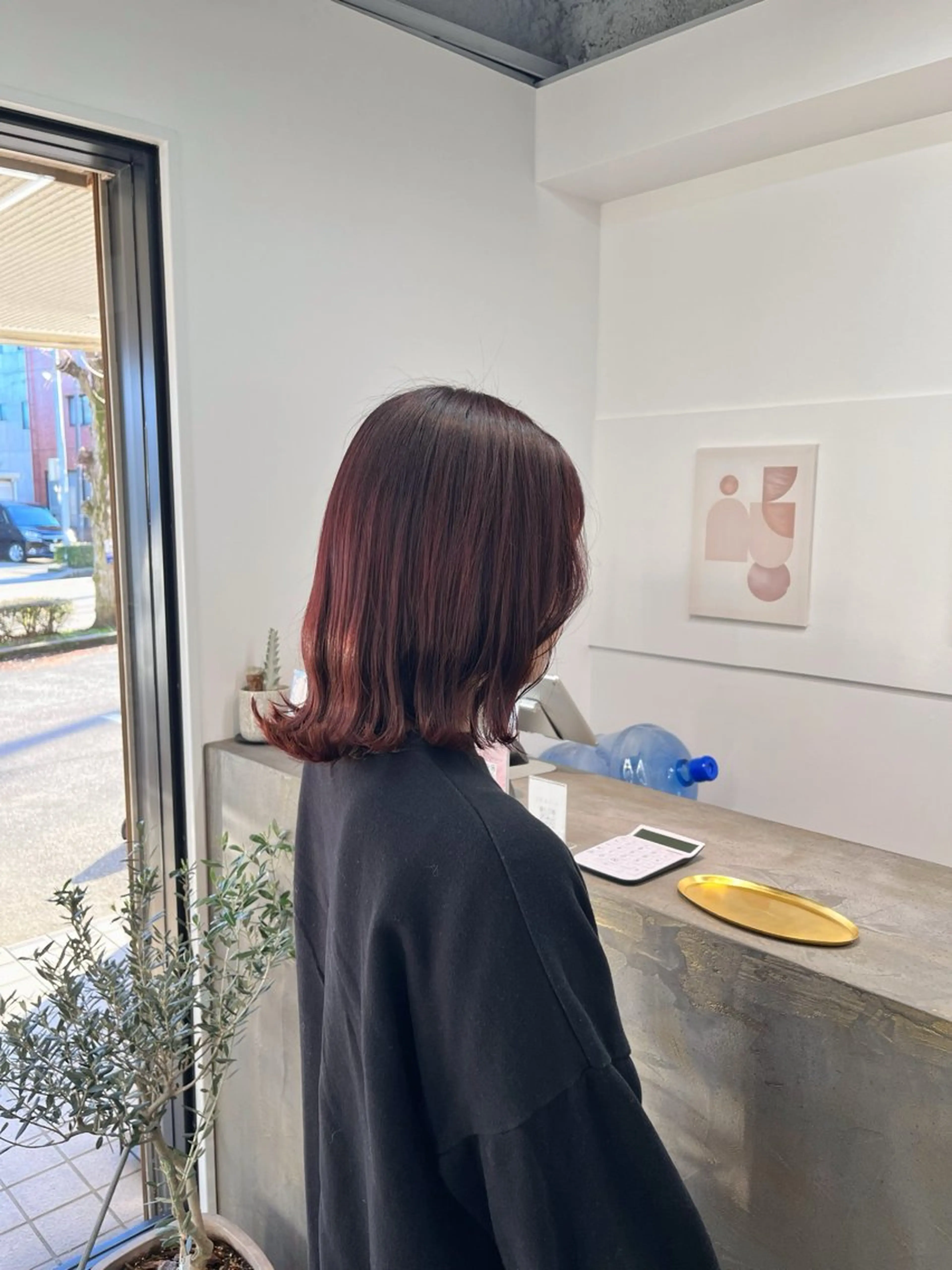 ミディアム 前 侃太のヘアスタイル