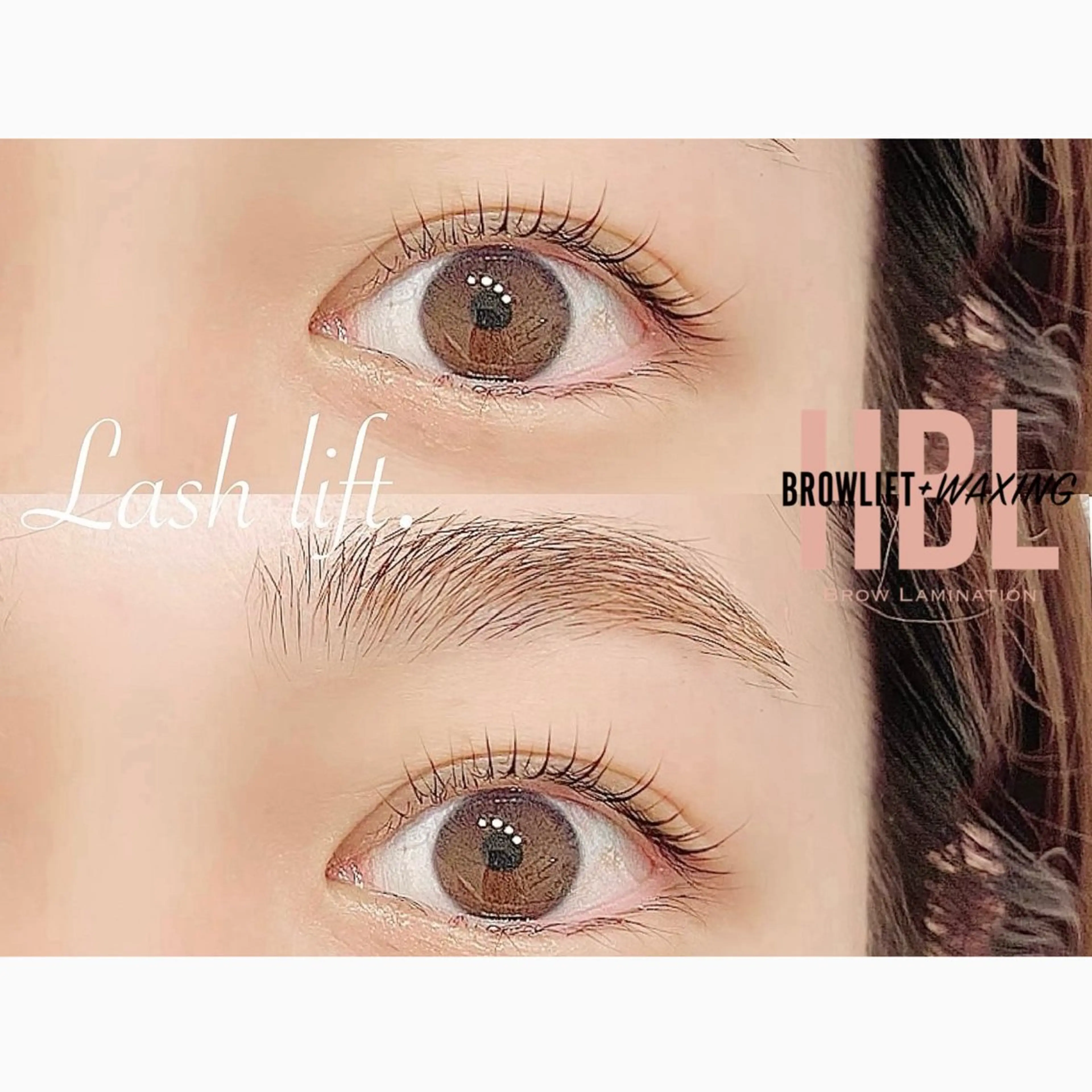 【時短セット⏰】 ラッシュリフト上+ハリウッドブロウ/アイシャンプーTR付の写真