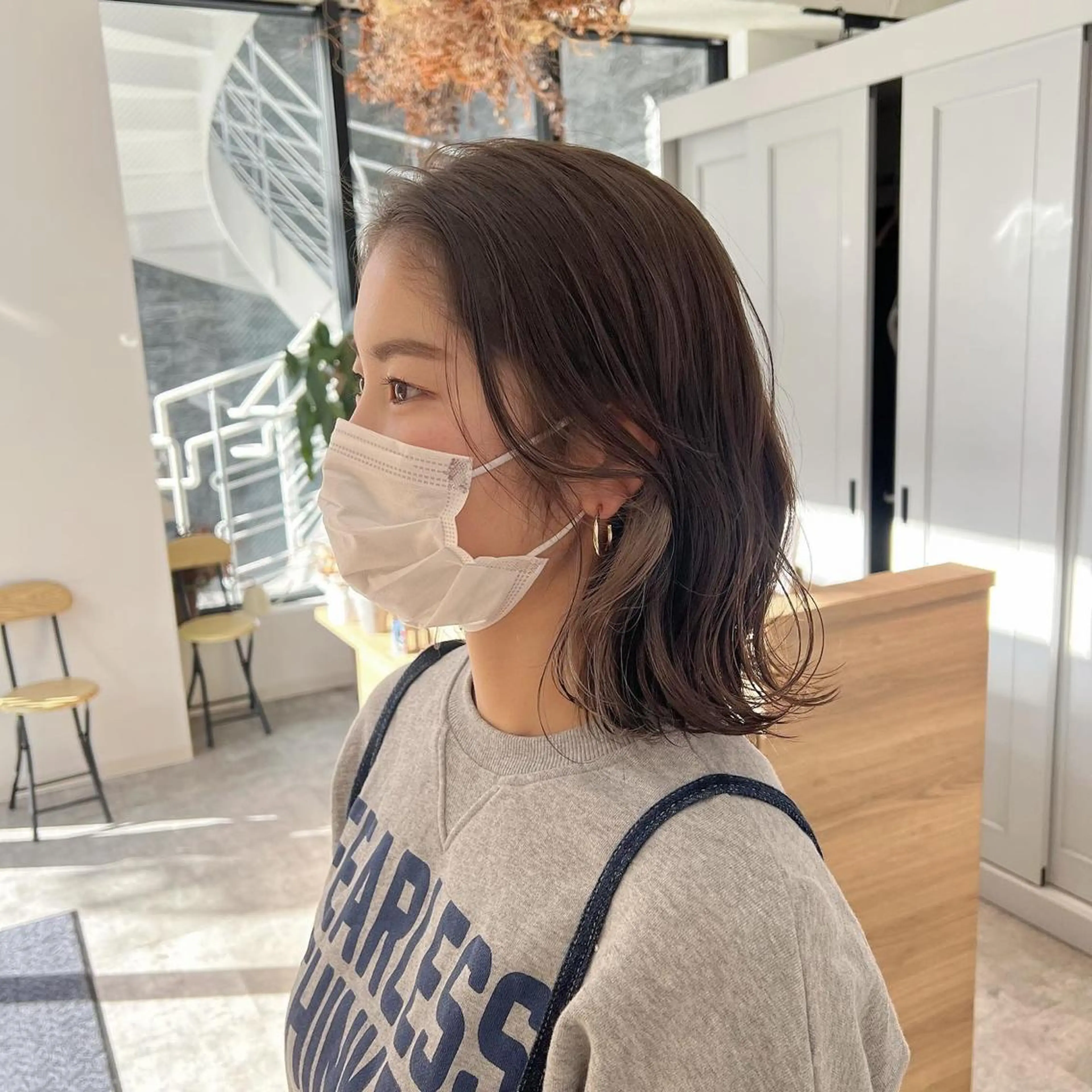 ミディアム カット ヘアカラー トリートメント mai 🌷のヘアスタイル