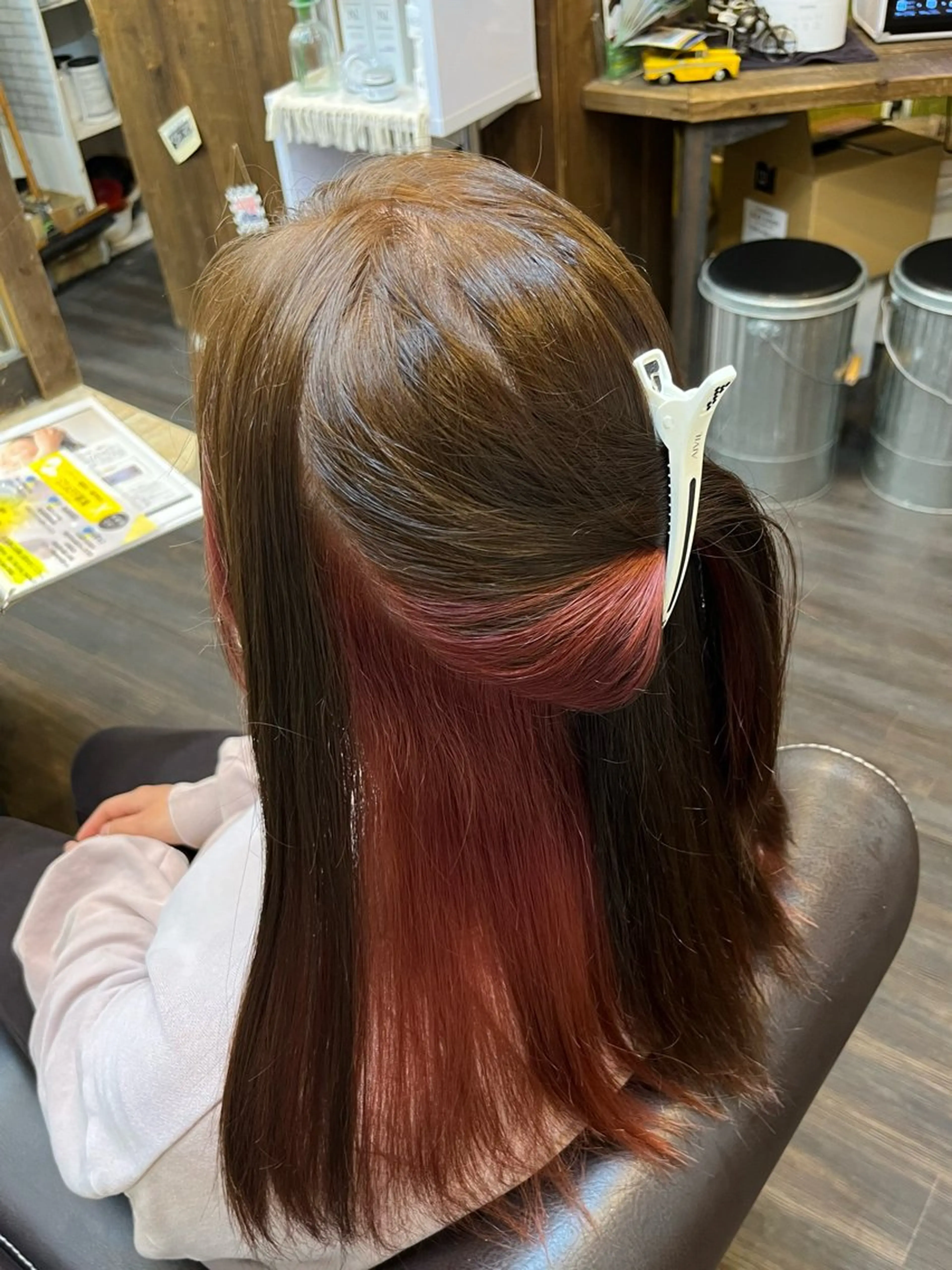 セミロング カラー エクステ/ブリーチ / Hayatoのヘアスタイル