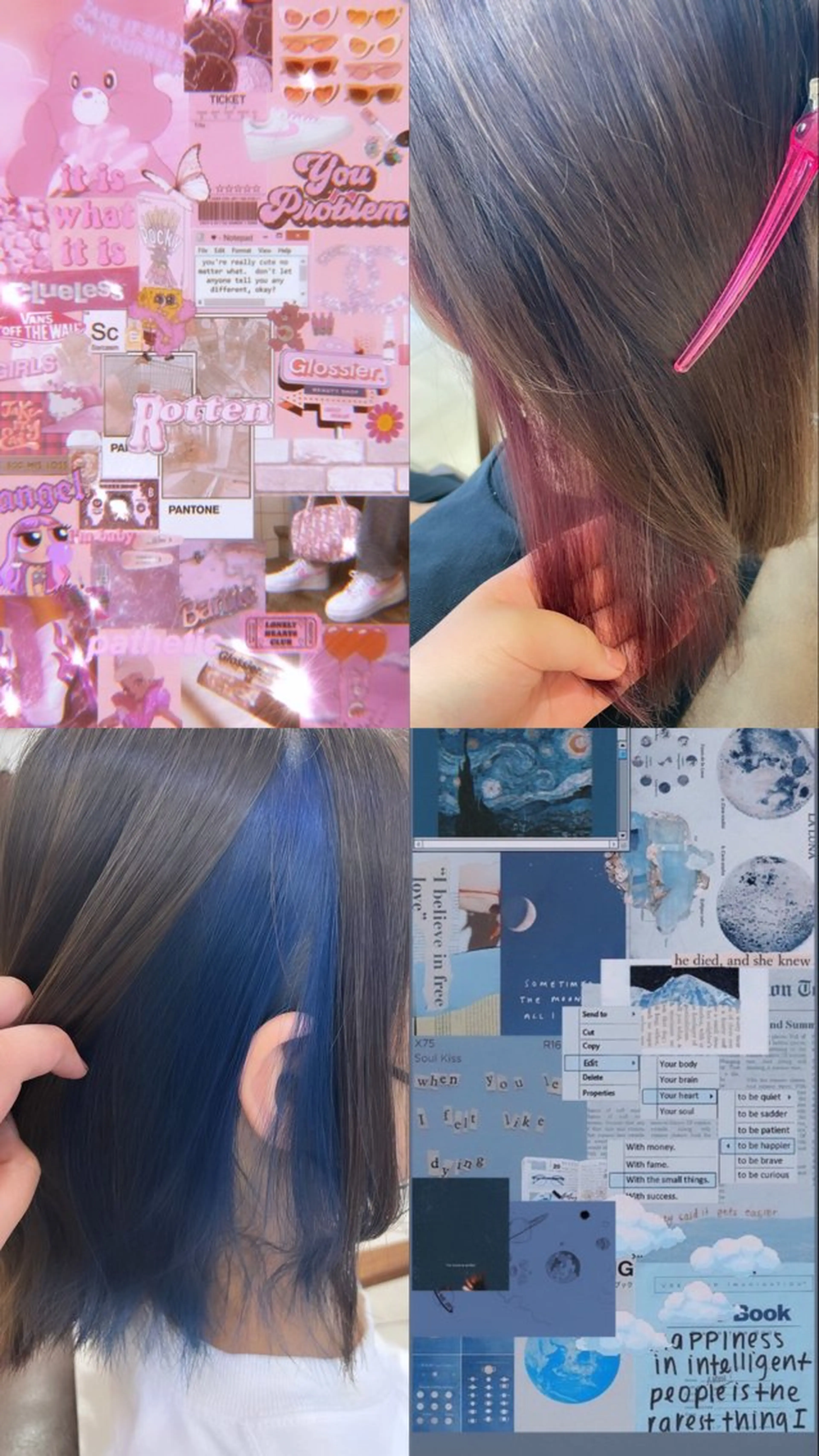 ミディアム カラー ヘアカラー ハイトーン×デザイン 🪽🫧HIKARIのヘアスタイル