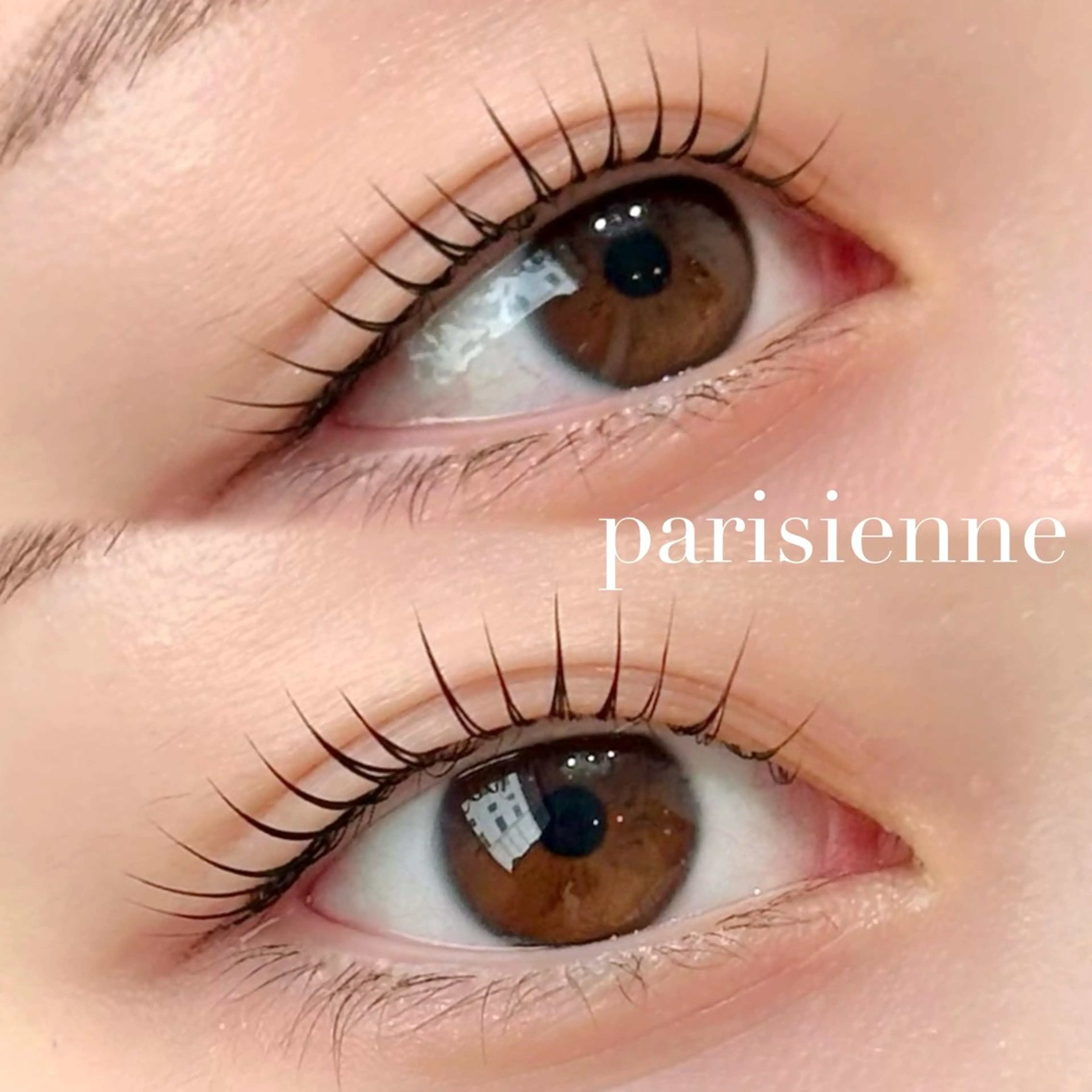 マツエク・マツパ パリジェンヌラッシュリフト まつげパーマ・マツエク・アイブロウ専門店Anna eyelash広瀬通店所属・🌿 佐藤 莉奈のマツエク・マツパデザイン