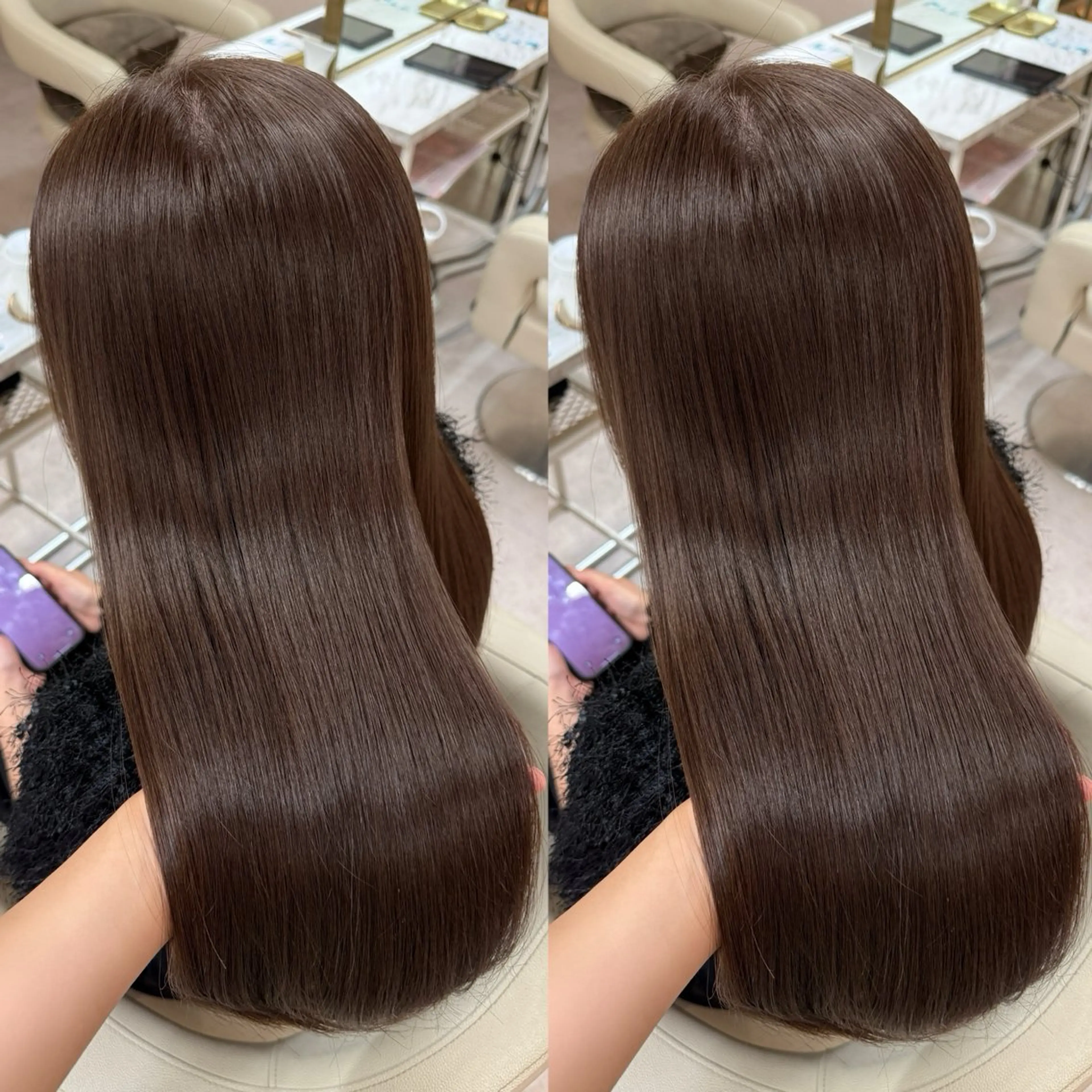 カラー カット ヘアカラー トリートメント ♡韓国/レイヤー カット/Ayana♡のヘアスタイル