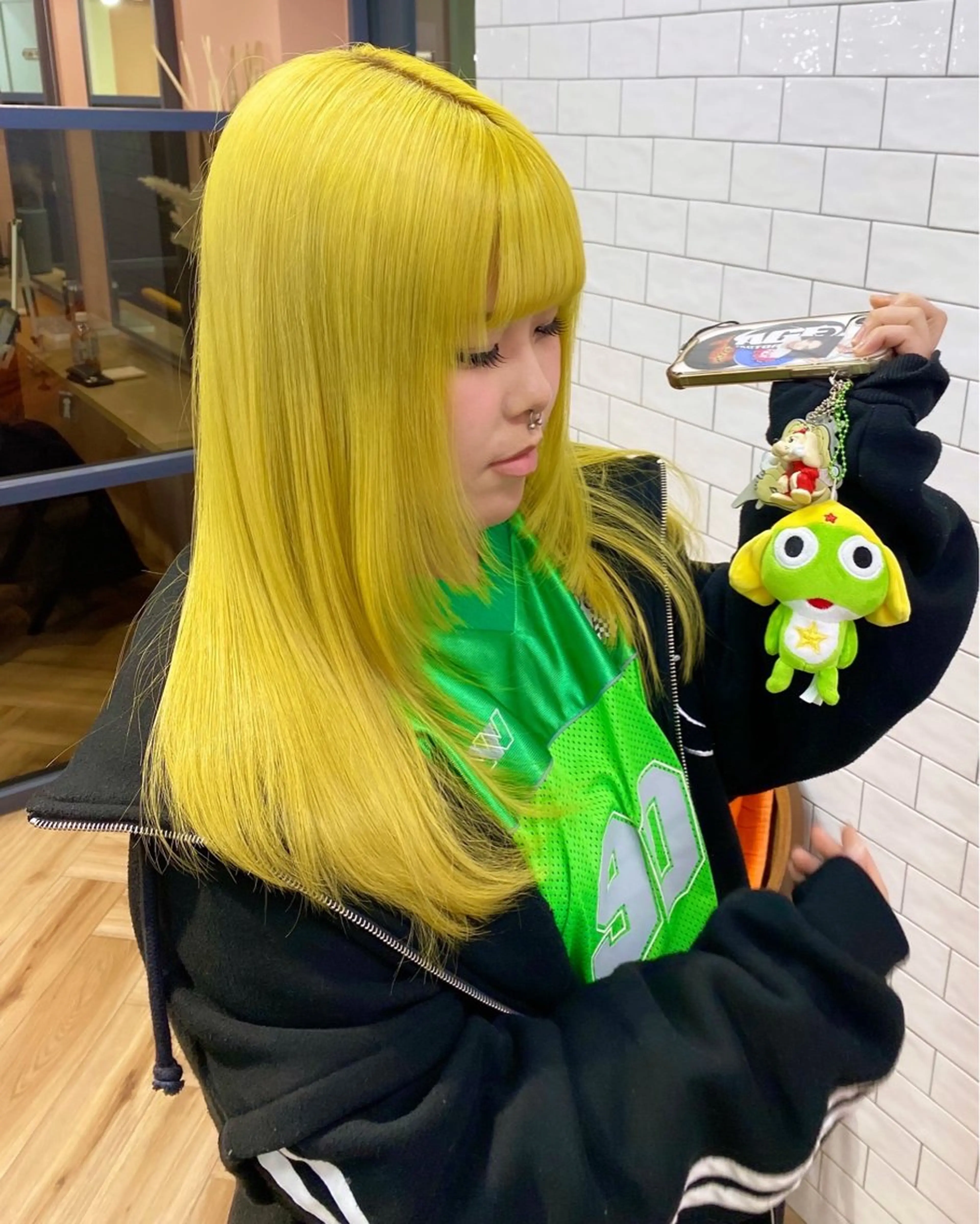 ロング カラー イエローカラー ニュアンス/透明感 /似合わせ綾人🌈のヘアスタイル