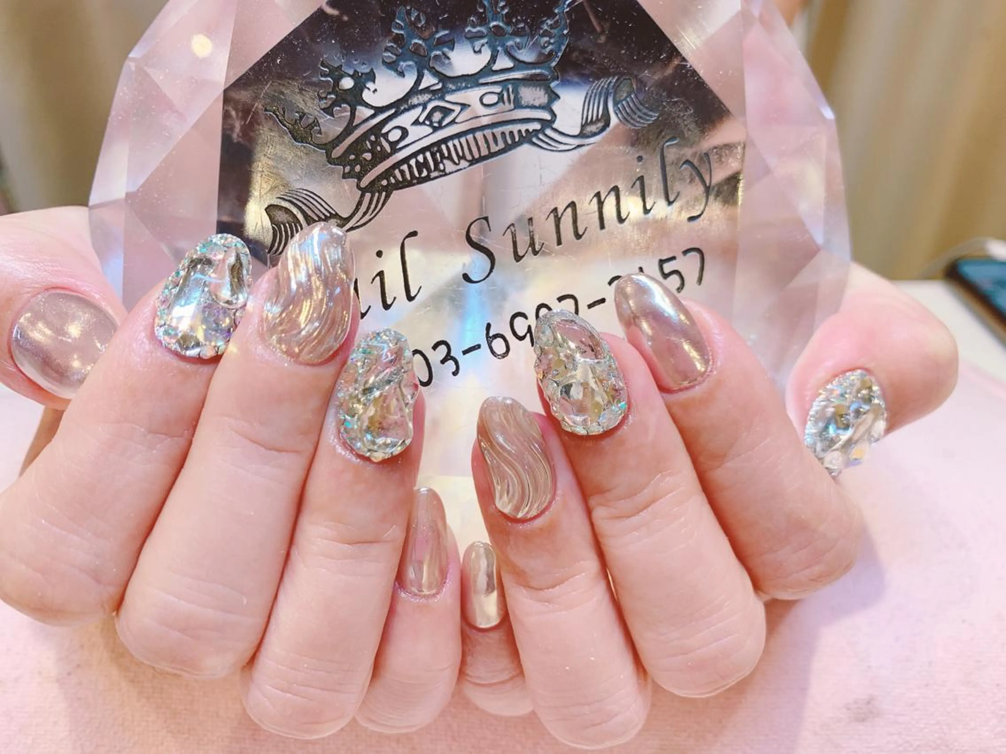 ネイル 長さだし専門店 M2　rikaのネイルデザイン