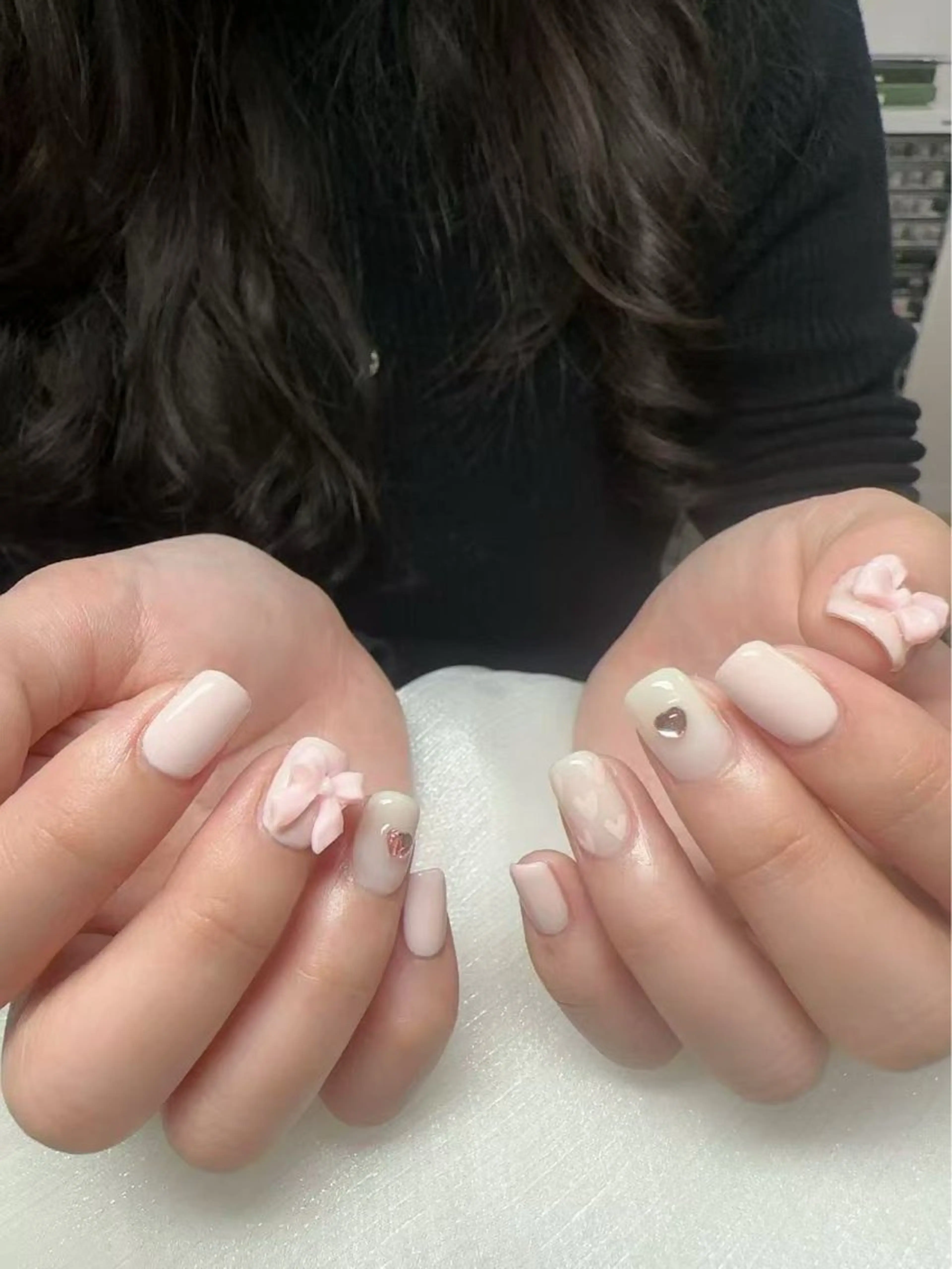 ネイル ハンドネイル Ui_Amor (パラジェル)のネイルデザイン