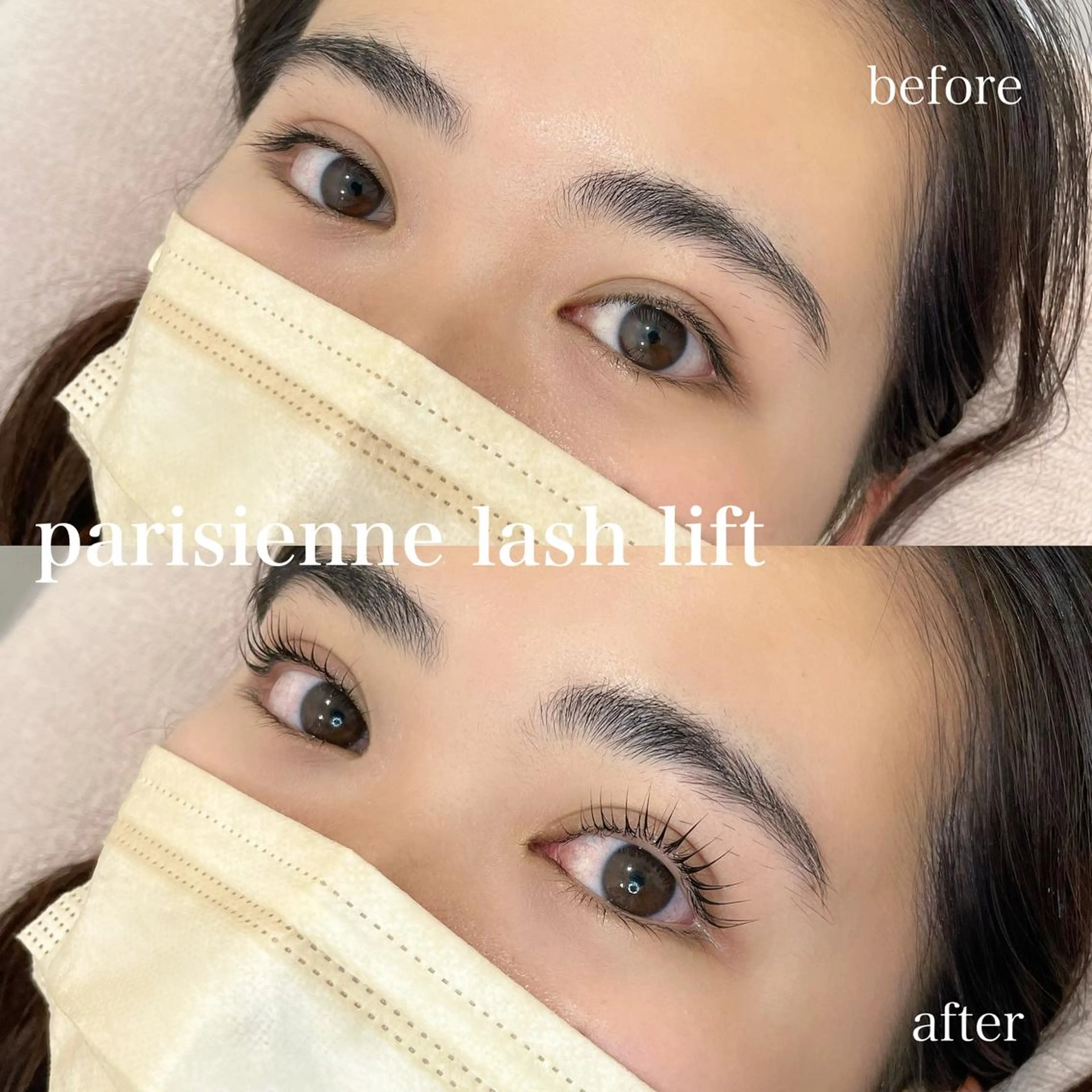 マツエク・マツパ パリジェンヌラッシュリフト io HARUのマツエク・マツパデザイン