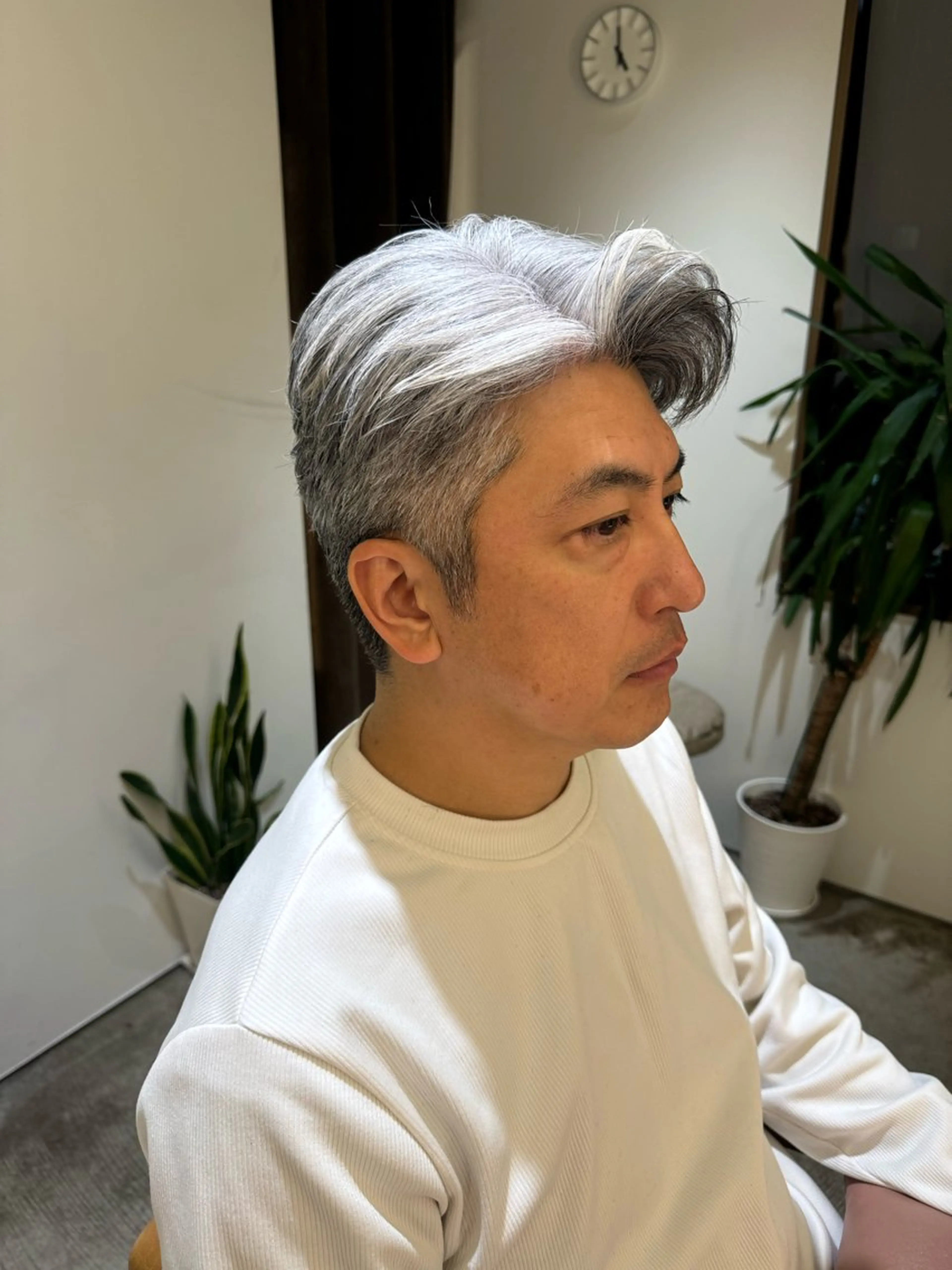 メンズ 銀座骨格診断似合わせ 美容師中島年紀のヘアスタイル