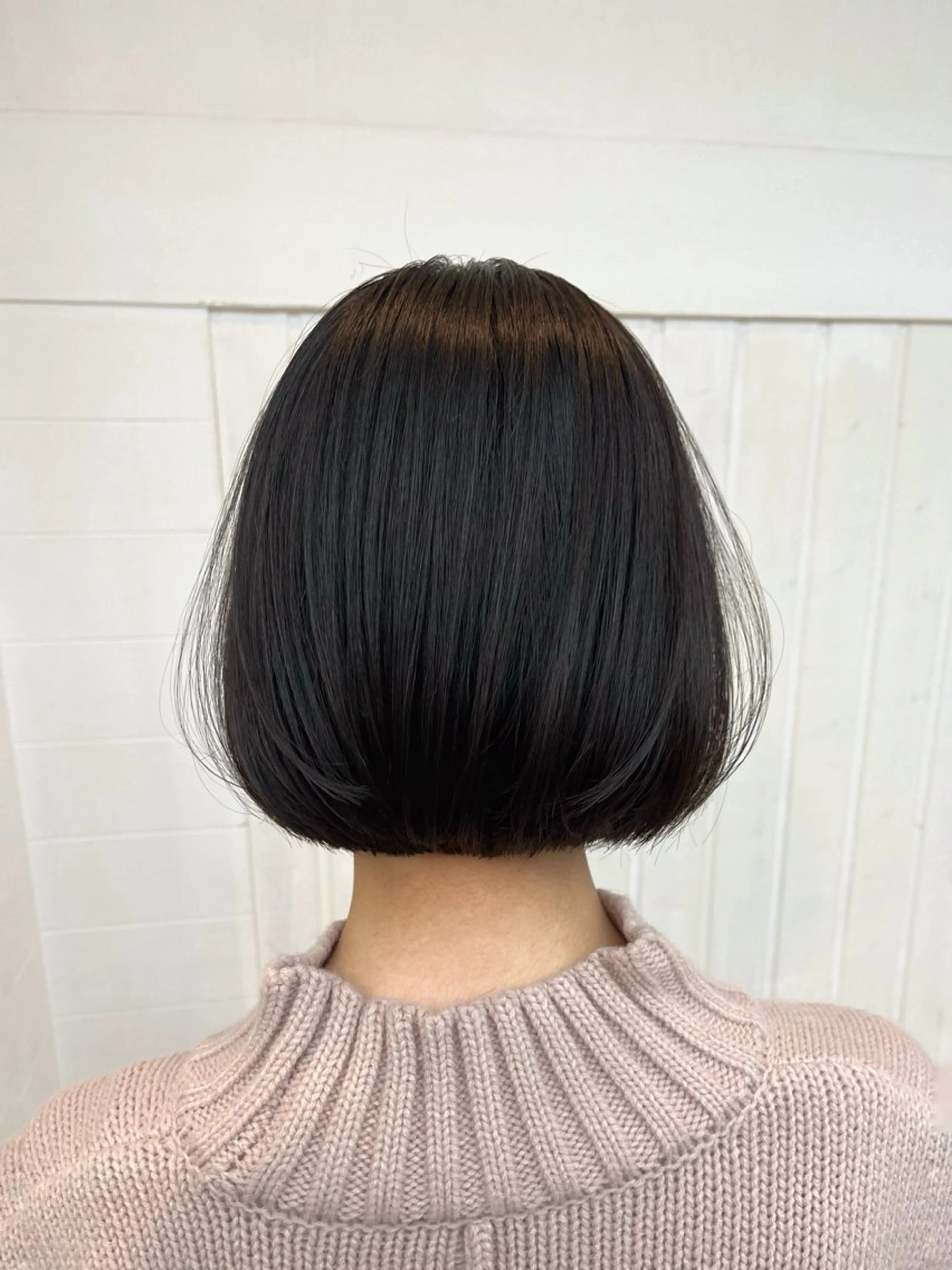 ショート カラー パーマ ヘアアレンジ 切りっぱなしボブ ショートボブ ボブ 髪質改善 似合わせカット ®️レイヤー/透明感 カラー/星野六三四のヘアスタイル