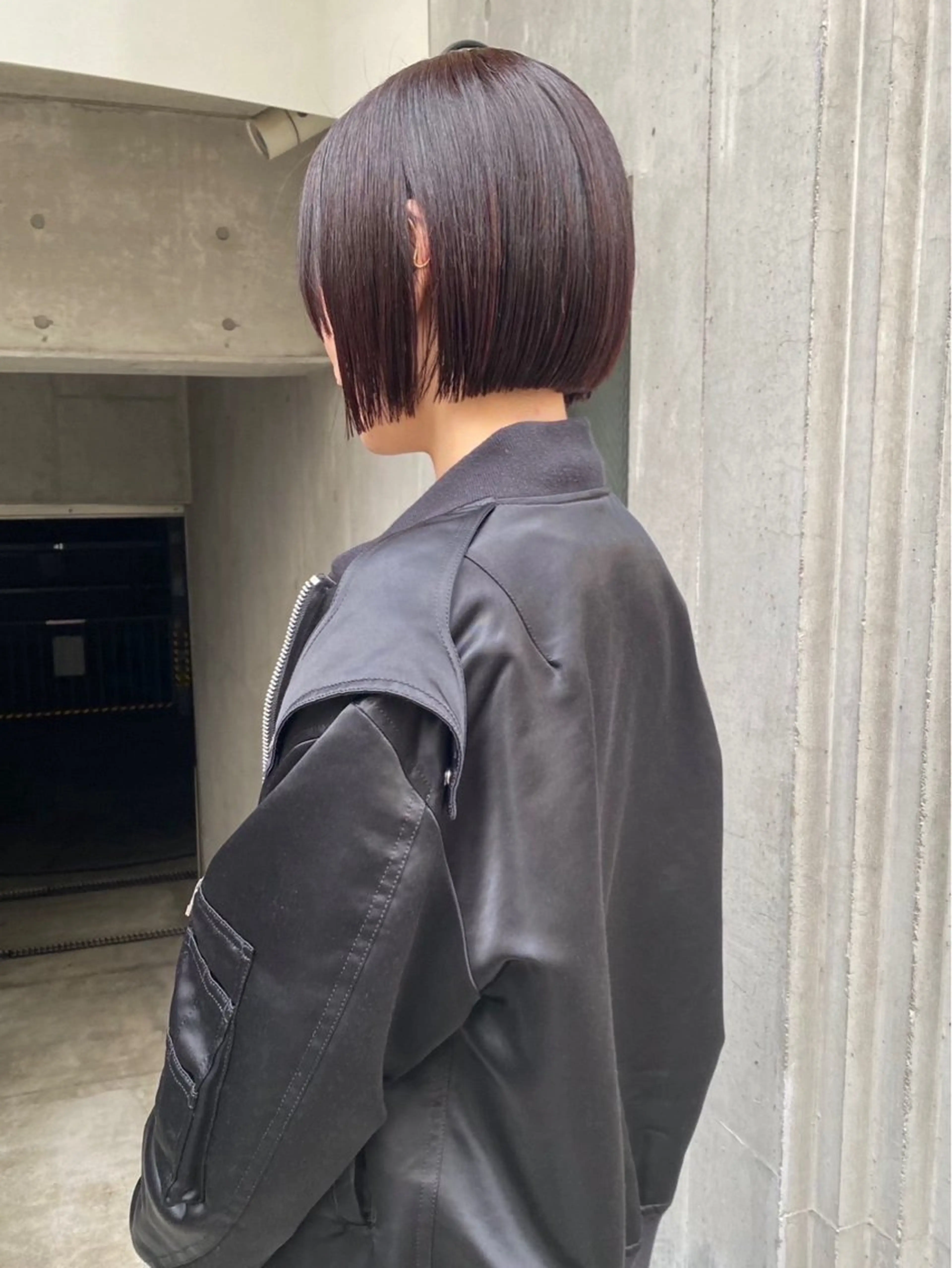 ショート tarte所属・地毛風ストレート🫧 ／艶カラー／イズミのヘアスタイル