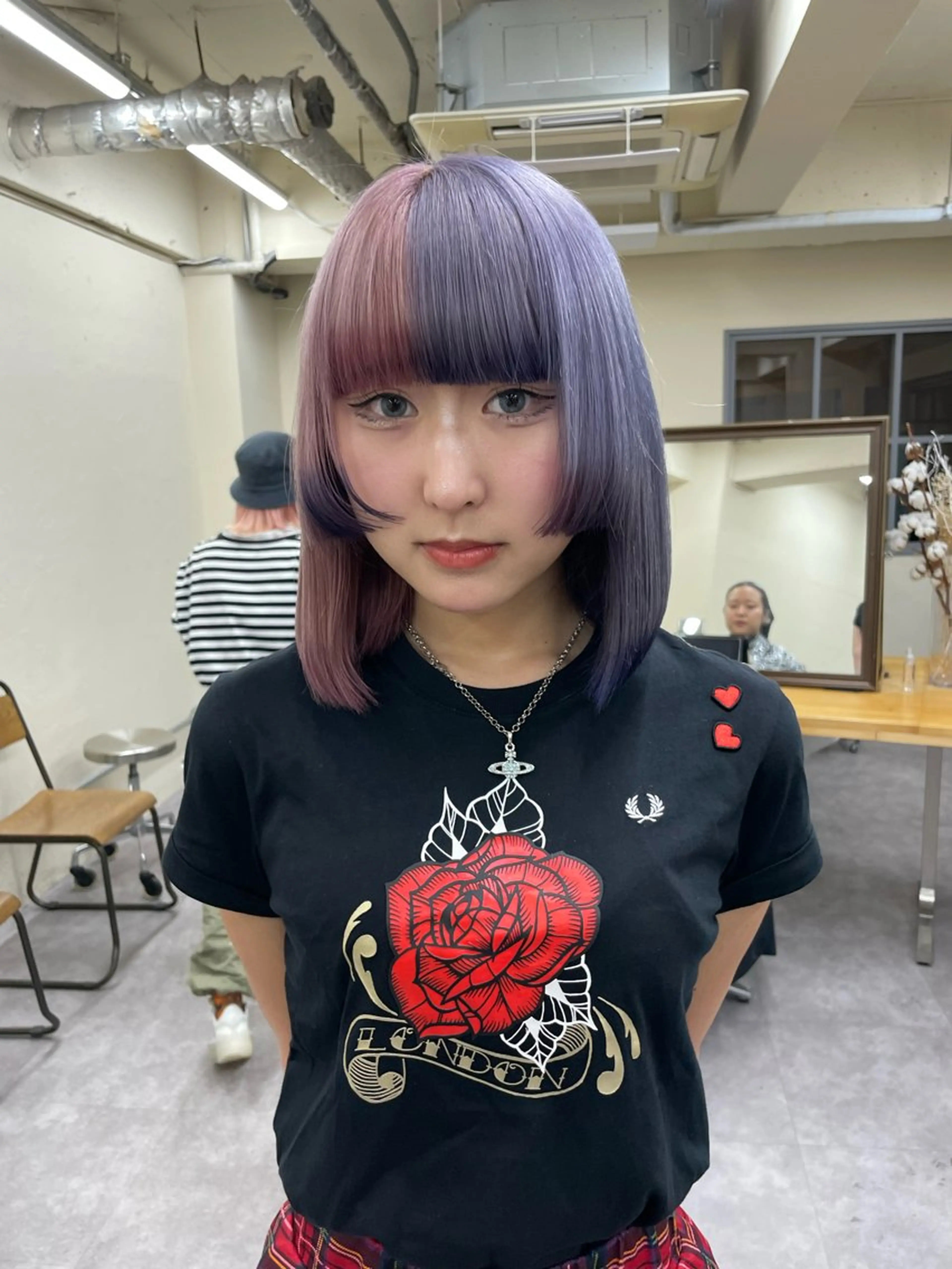 ミディアム カラー Neolive Luca　御茶ノ水店所属・透明カラー/韓国風 Subaruのヘアスタイル