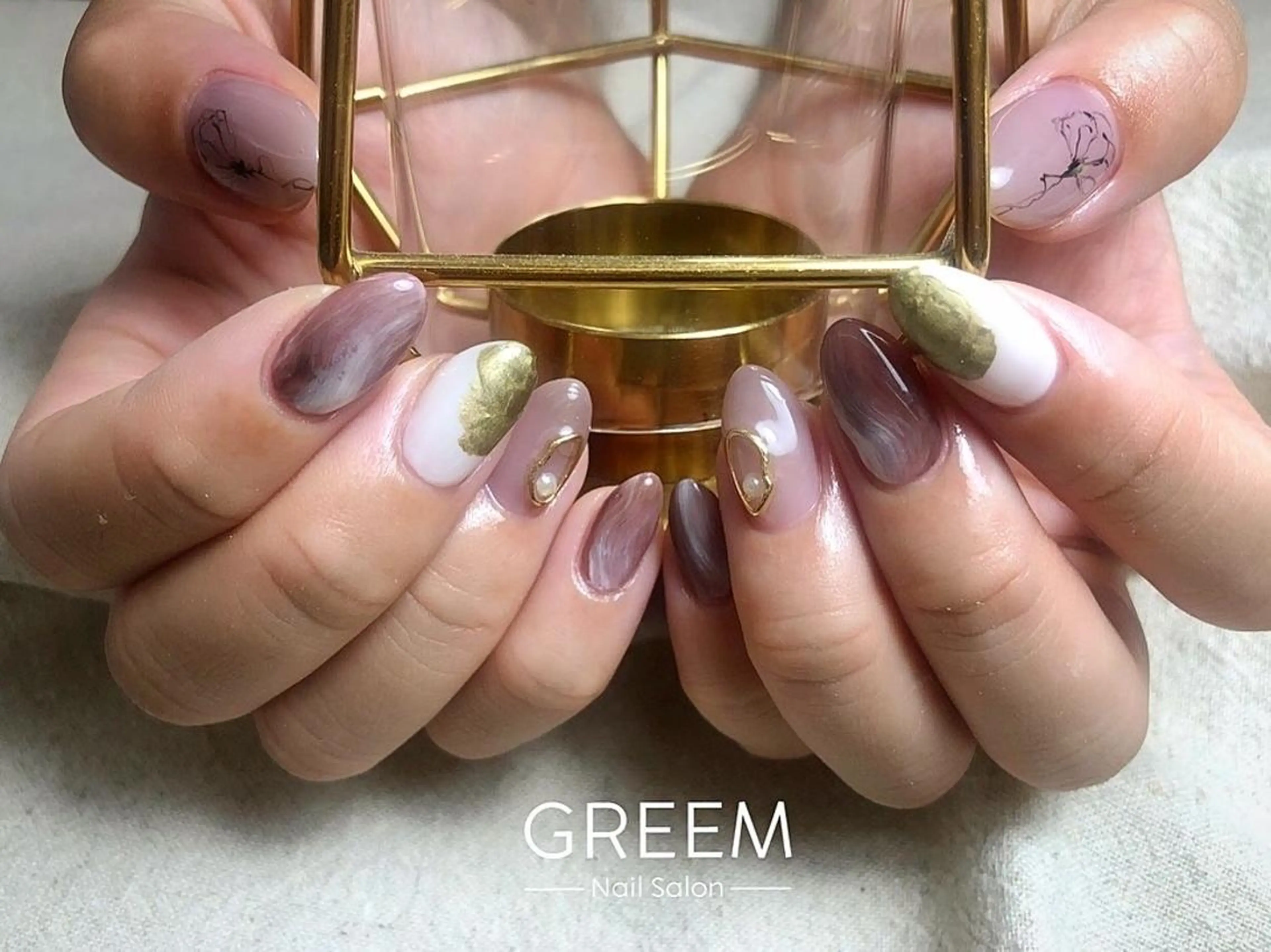 ネイル ハンドネイル GREEM グリームのネイルデザイン