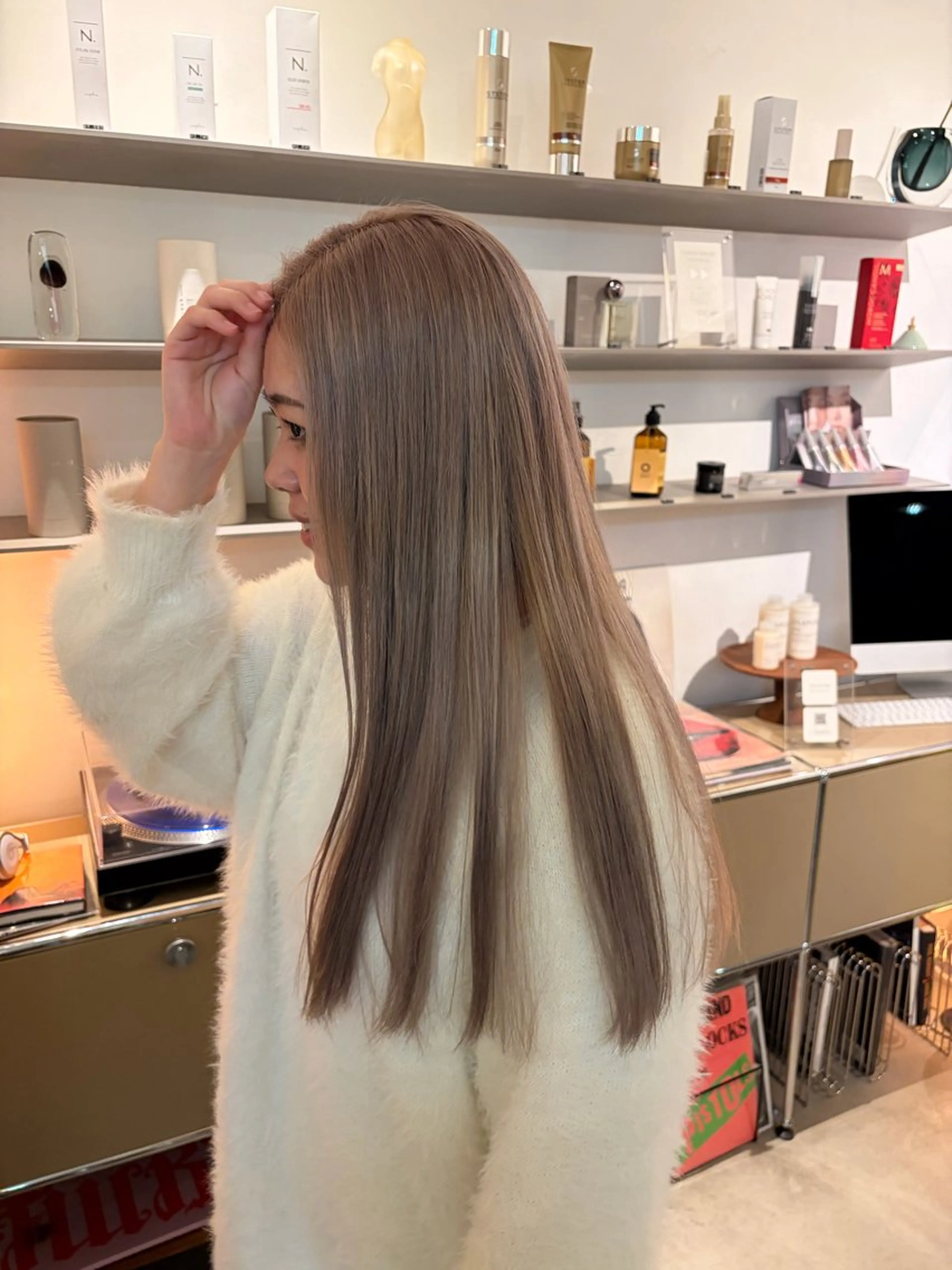 カラー ヘアカラー Ravo所属・キラ/ハイトーン/ 福岡美容室のヘアスタイル