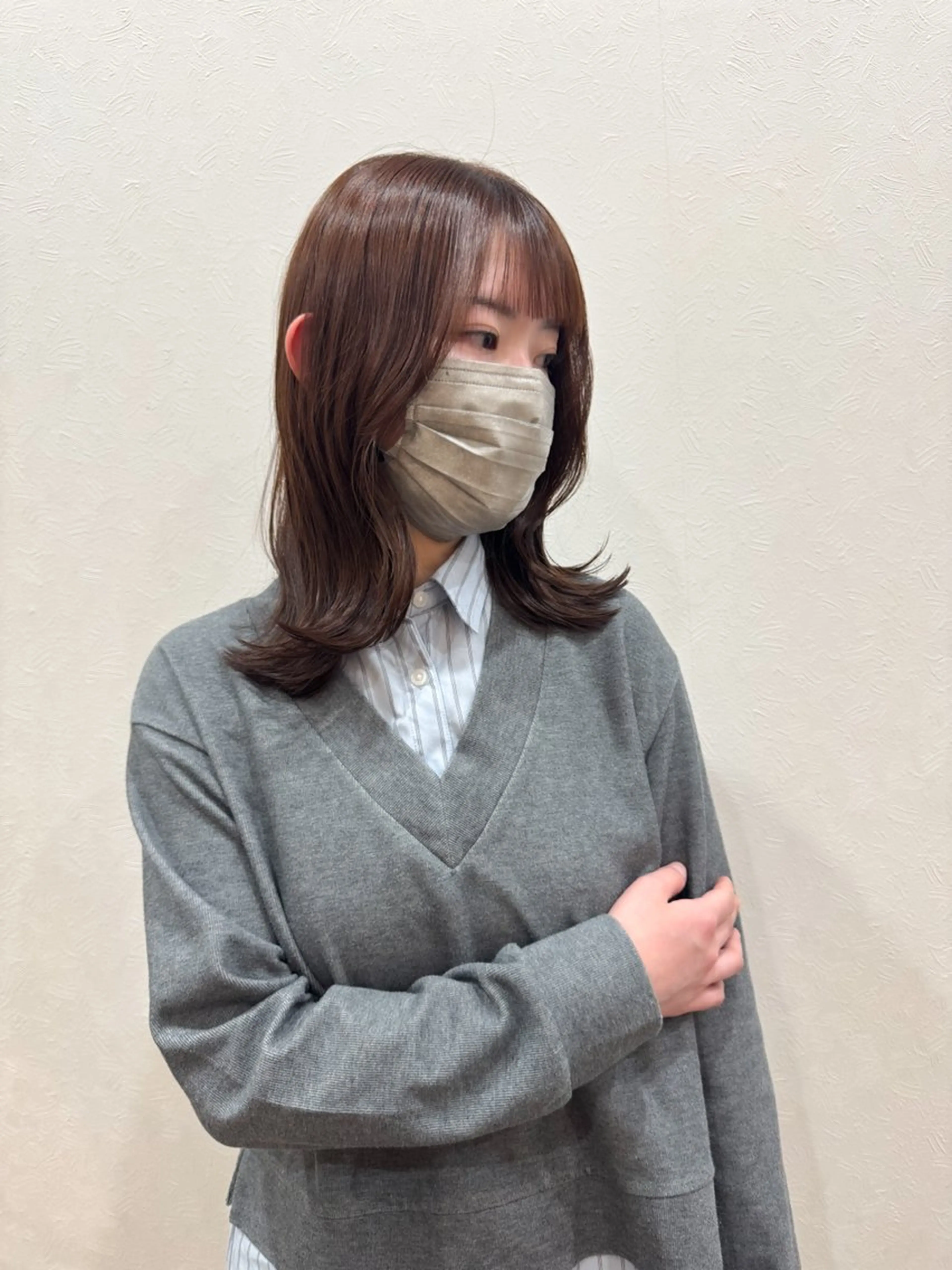 セミロング Limb所属・市塚 あみのヘアスタイル