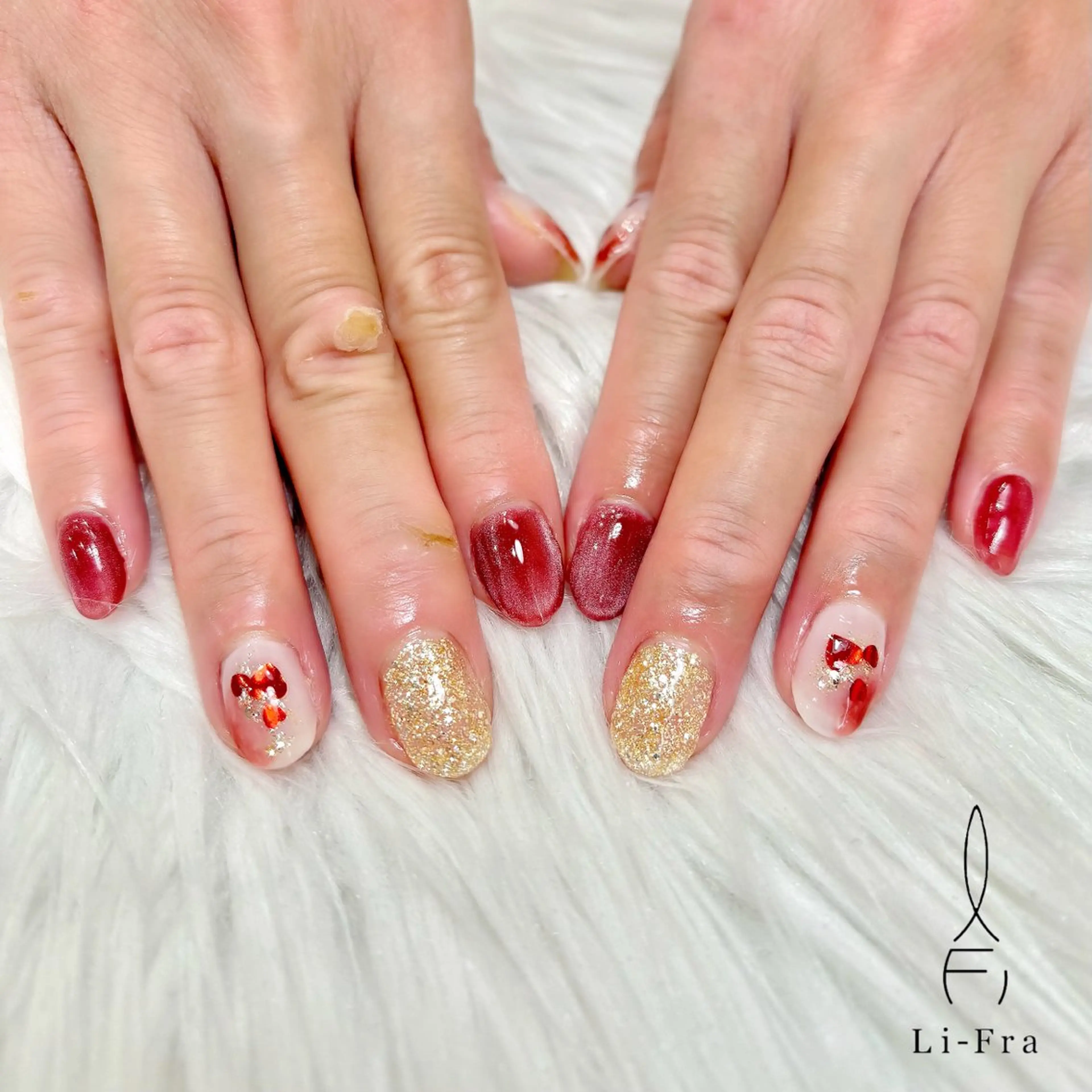 ショート lifra FURUTAのネイルデザイン