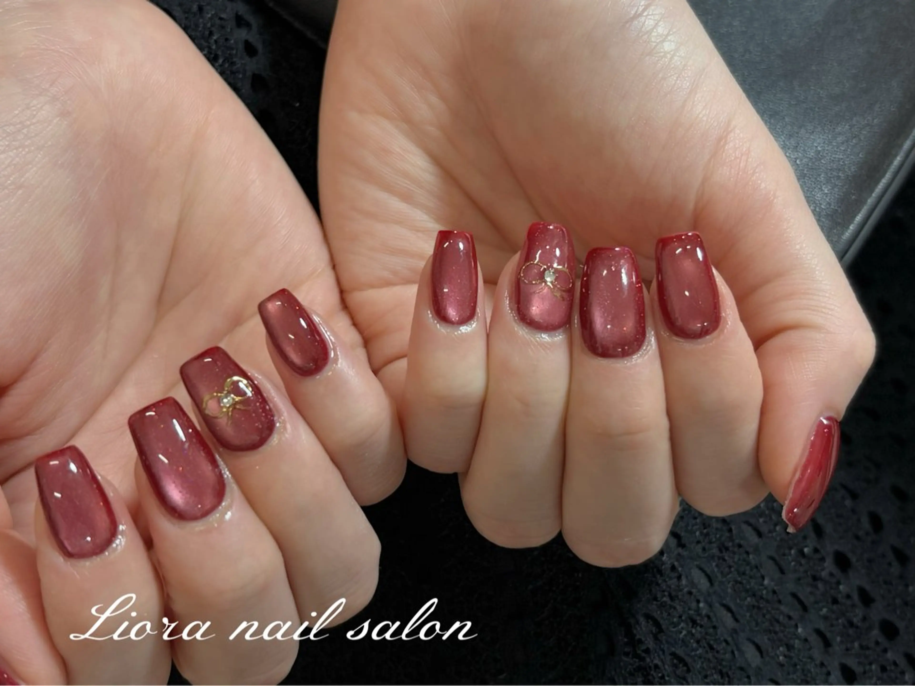 ネイル チークネイル フットネイル フレンチネイル ジェルネイル ガーリー ハンドネイル Liora nail 1のネイルデザイン