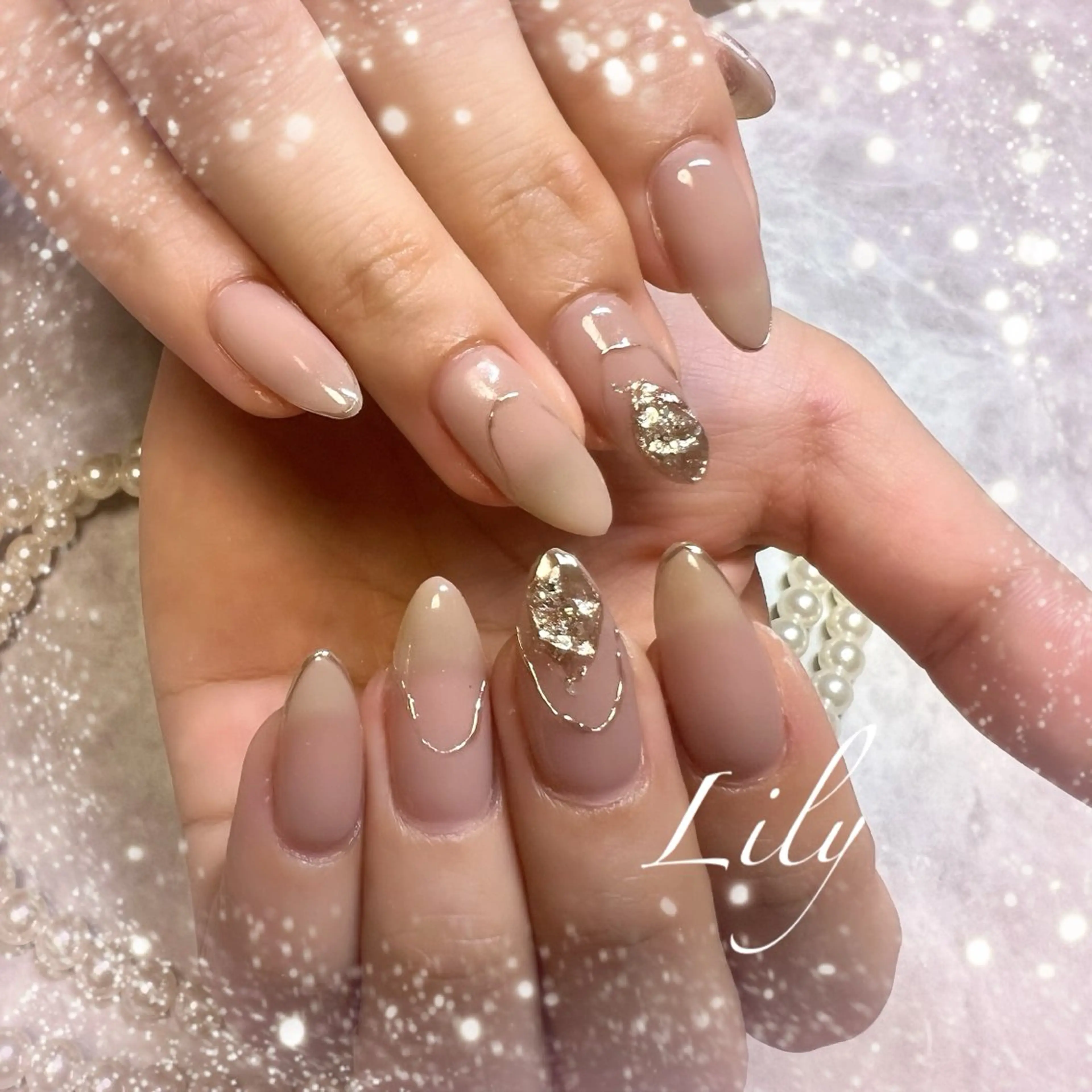 ネイル ハンドネイル Nailsalon Lilyのネイルデザイン