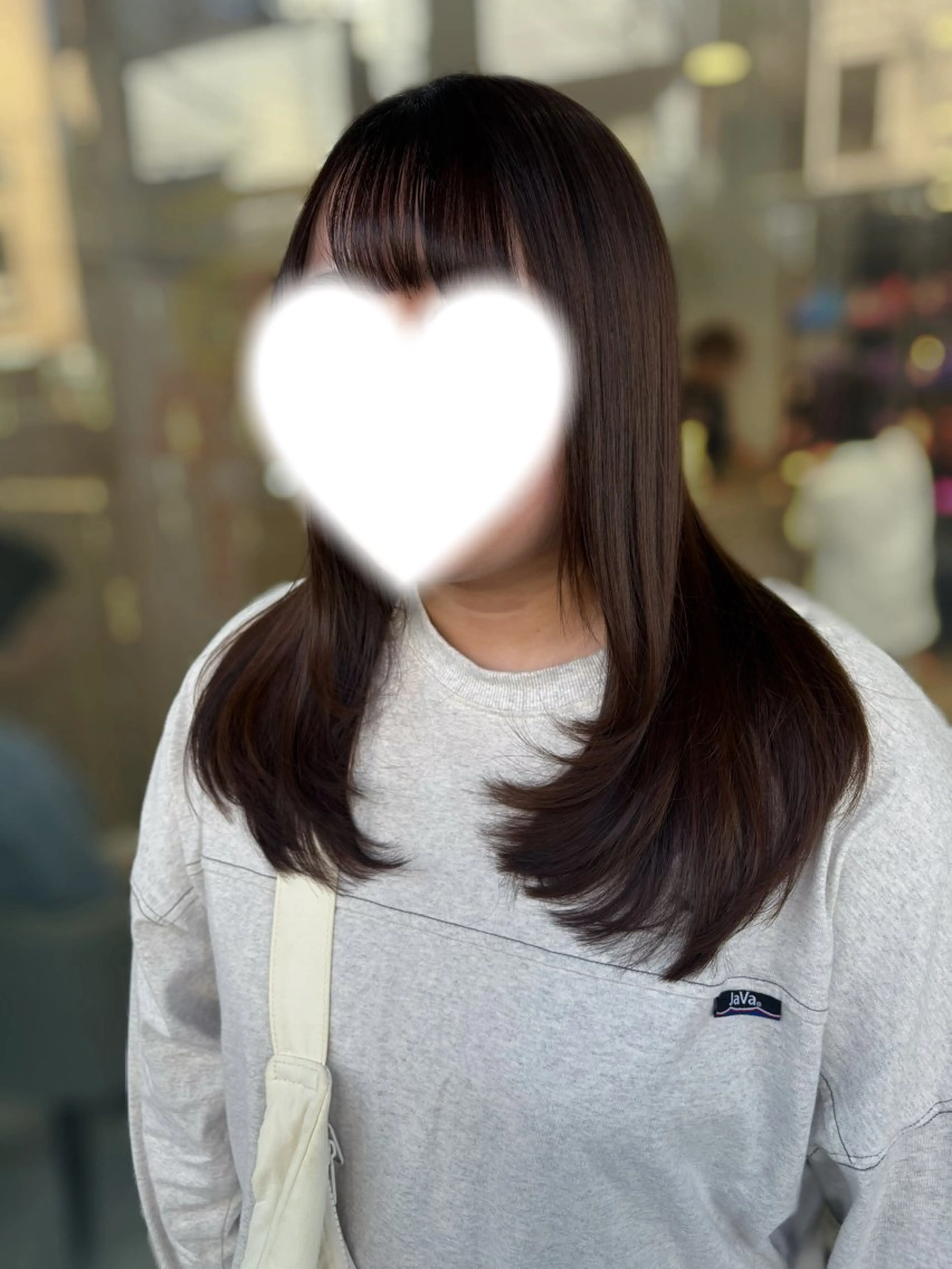 ロング パーマ くせ毛 縮毛矯正 ストレートパーマ 波巻き･カルマ パーマ特化/aoiのヘアスタイル