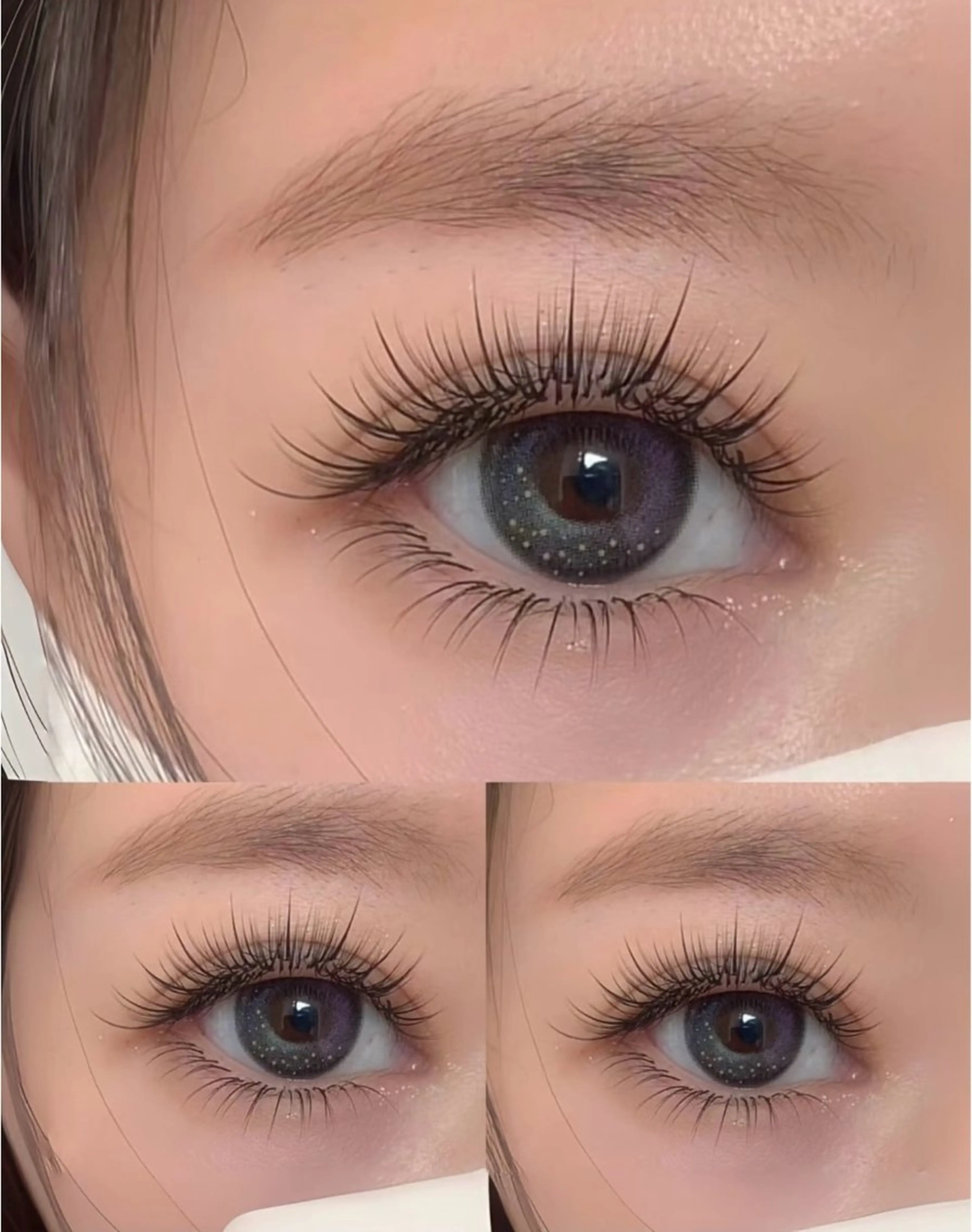 メンズ マツエク・マツパ メンズパーマ カラーマツエク ボリュームラッシュ ワンホンマツエク アベ カカのマツエク・マツパデザイン