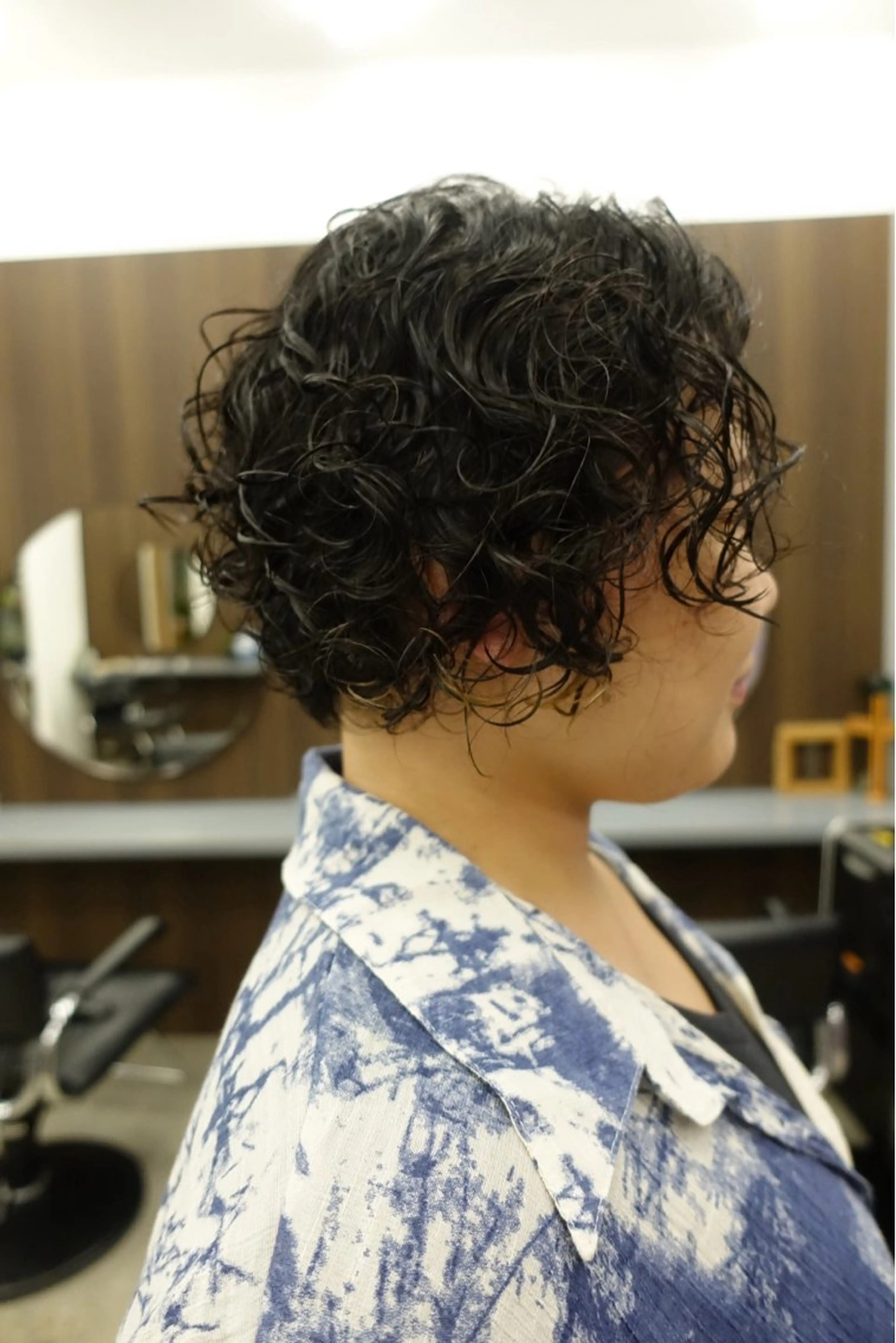 ミディアム パーマ 広美◎ <hiromi>のヘアスタイル