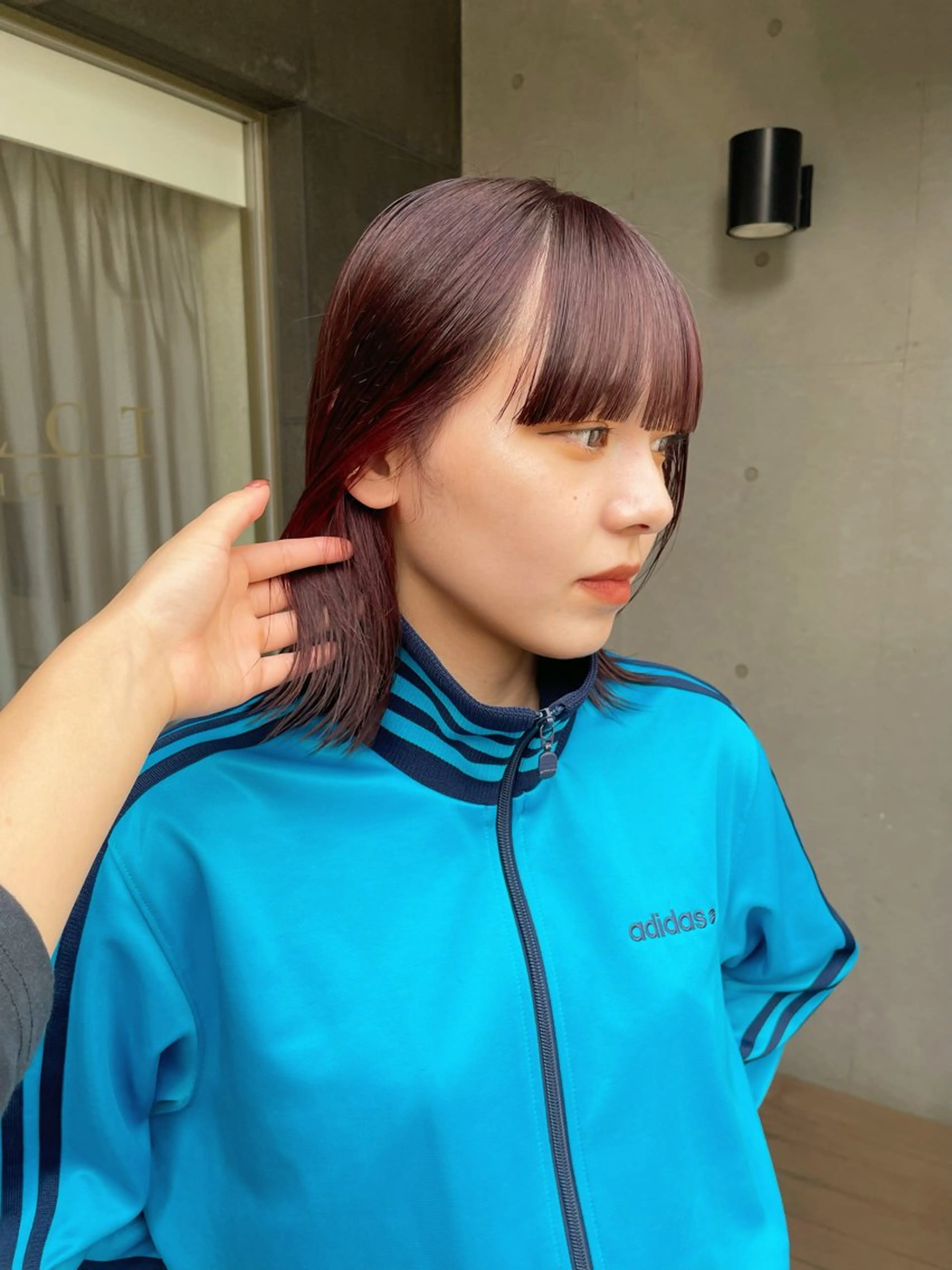 【🪷美髪前髪・顔周りストレート🪷】カット➕ポイント縮毛矯正➕treatment🥣の写真