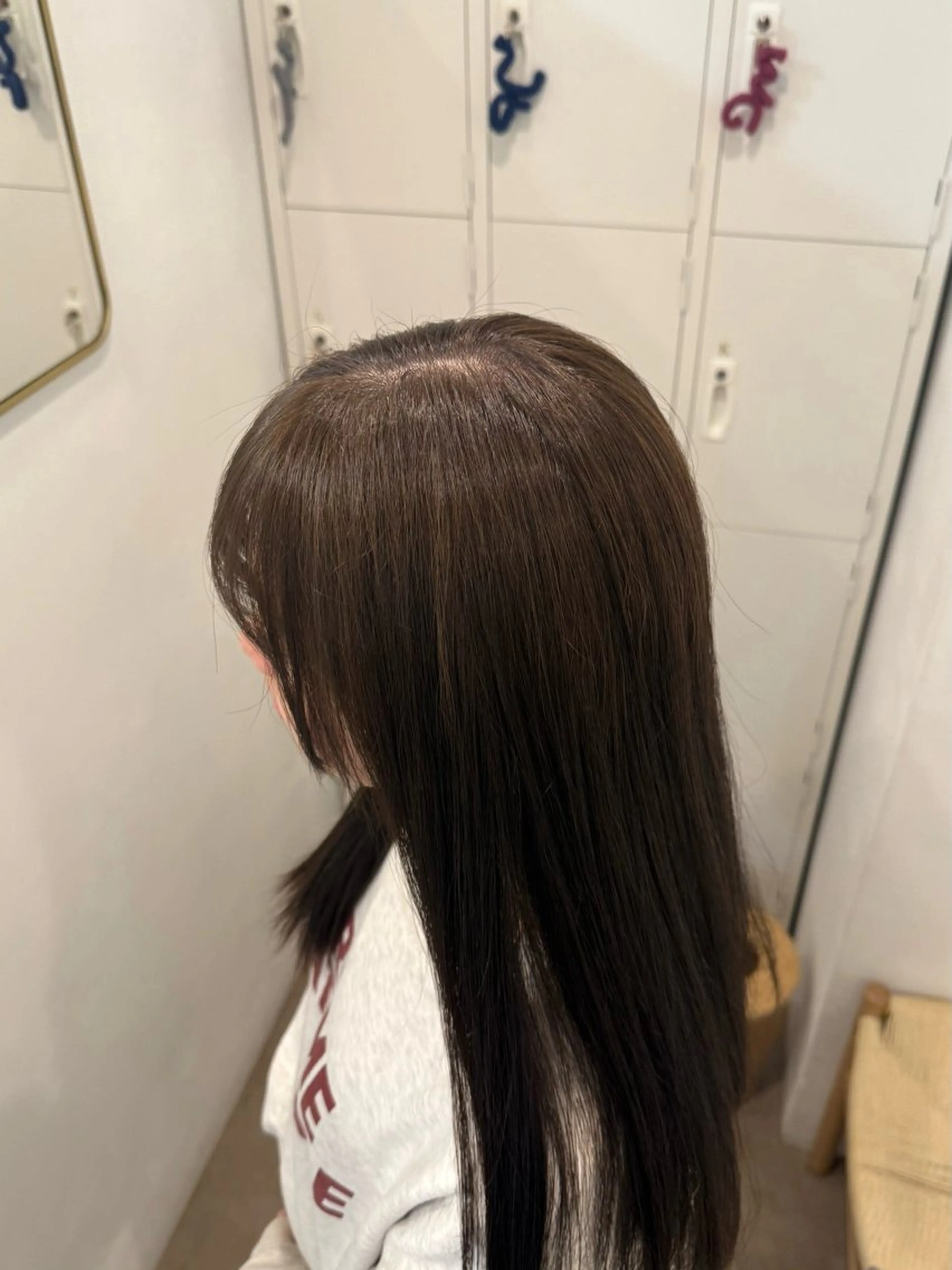 ロング カラー ベージュカラー オリーブベージュ H 梅田所属・藤本 泰 / ボブモデル様募集中のヘアスタイル