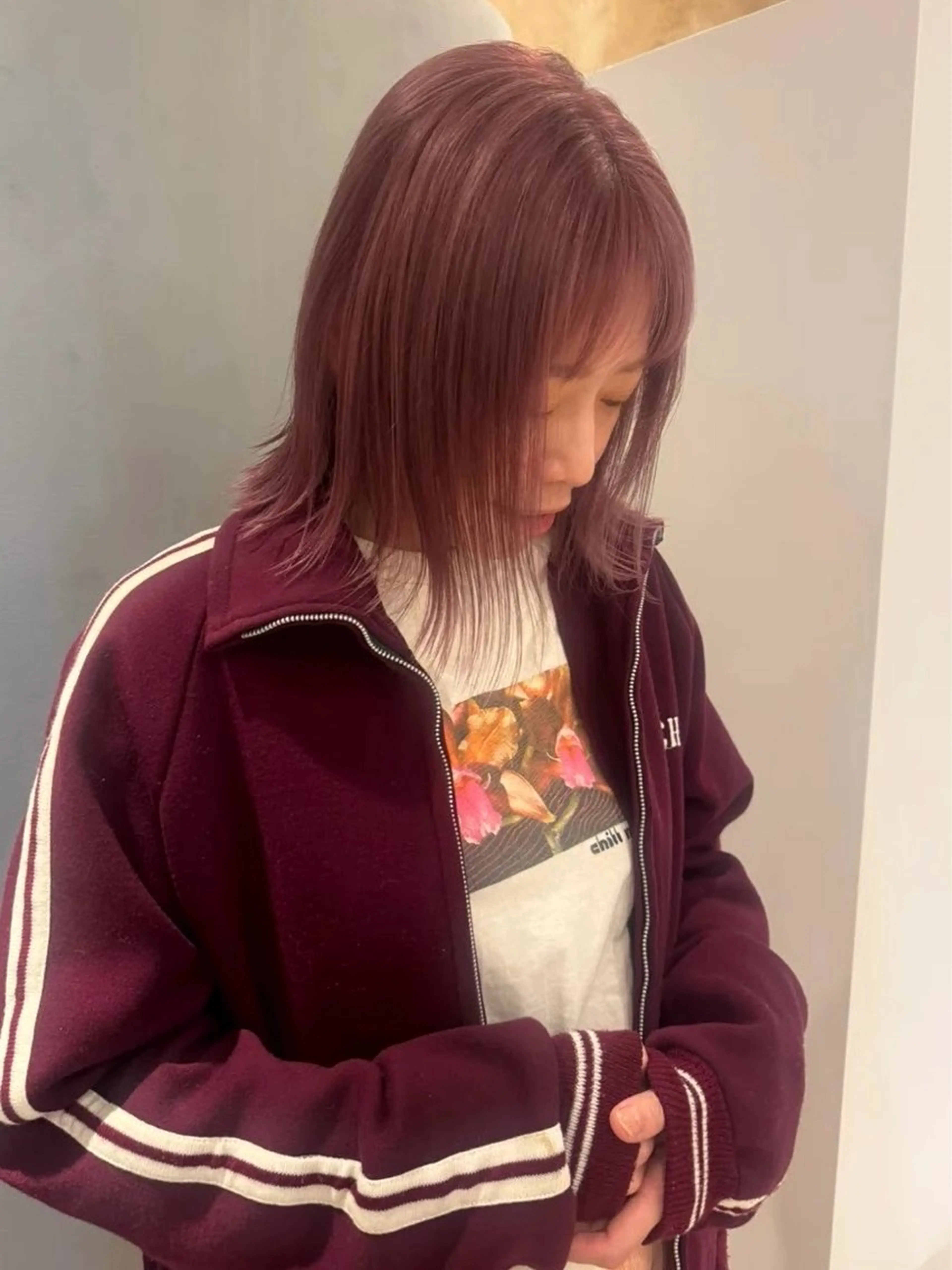 ミディアム ヘアカラー lot Karen / 心斎橋のヘアスタイル