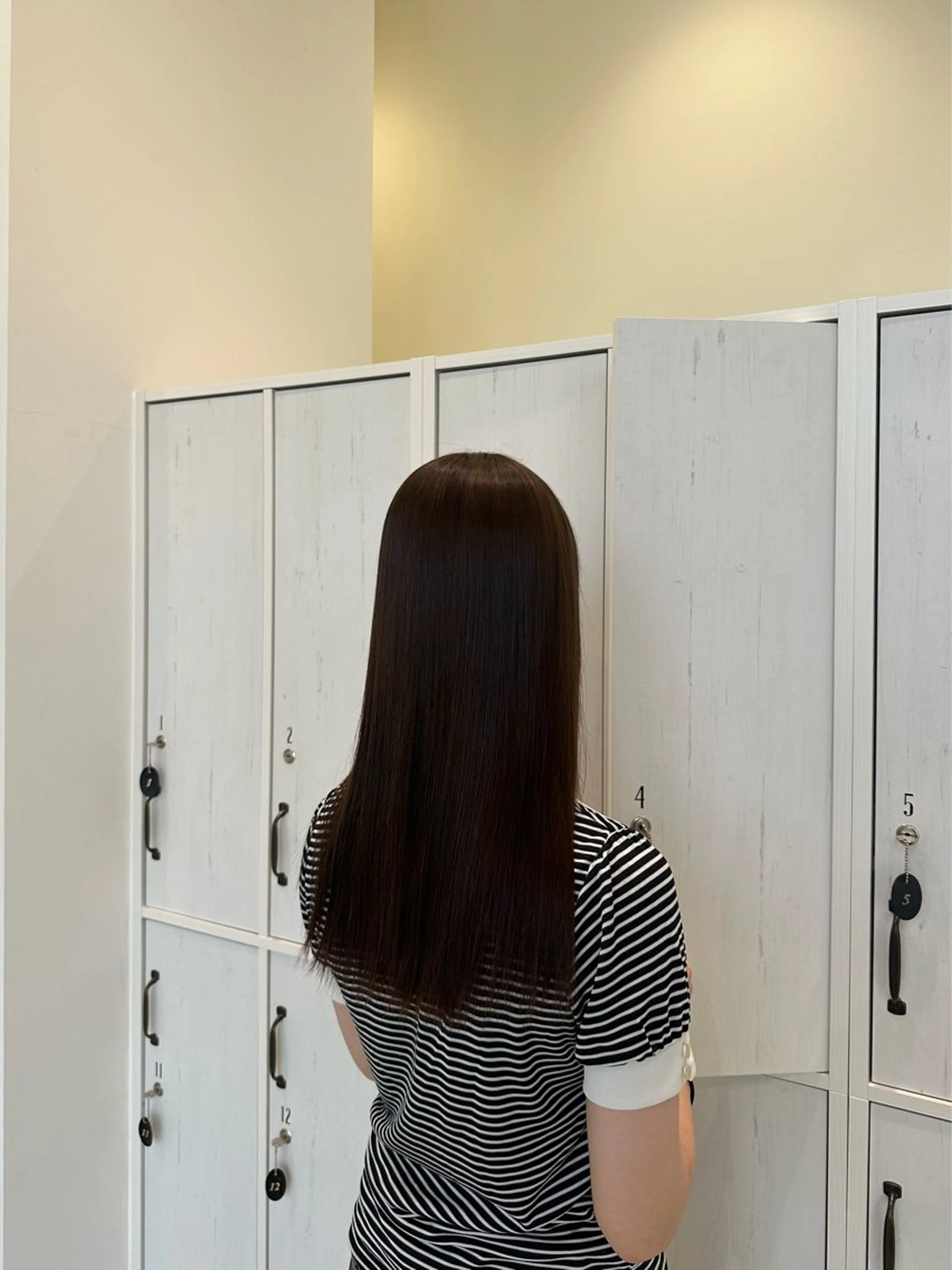 ロング 平井 真由のヘアスタイル