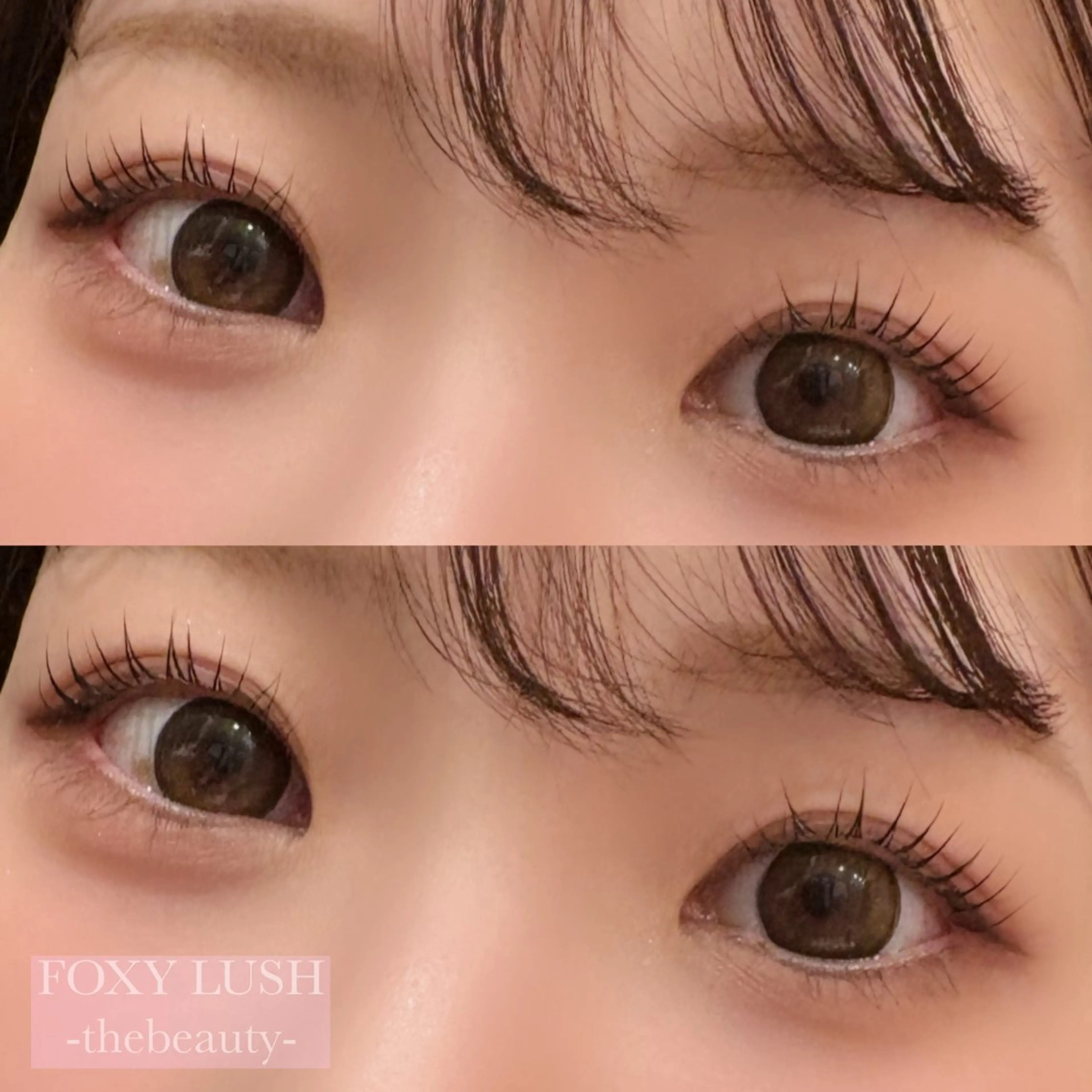 マツエク・マツパ パリジェンヌラッシュリフト FOXYLASH Hoichiのマツエク・マツパデザイン