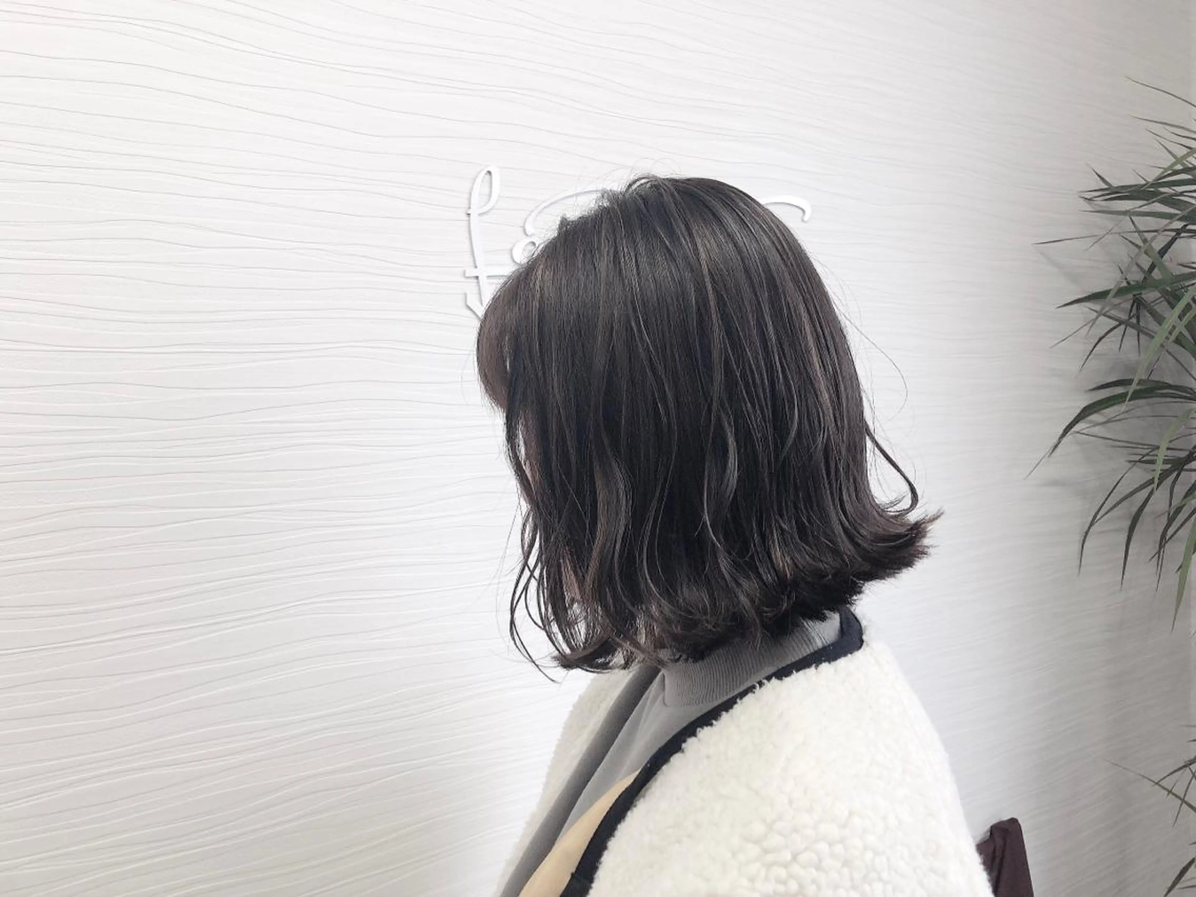 ミディアム カラー カット ヘアカラー LaRmE Ayumi.のヘアスタイル