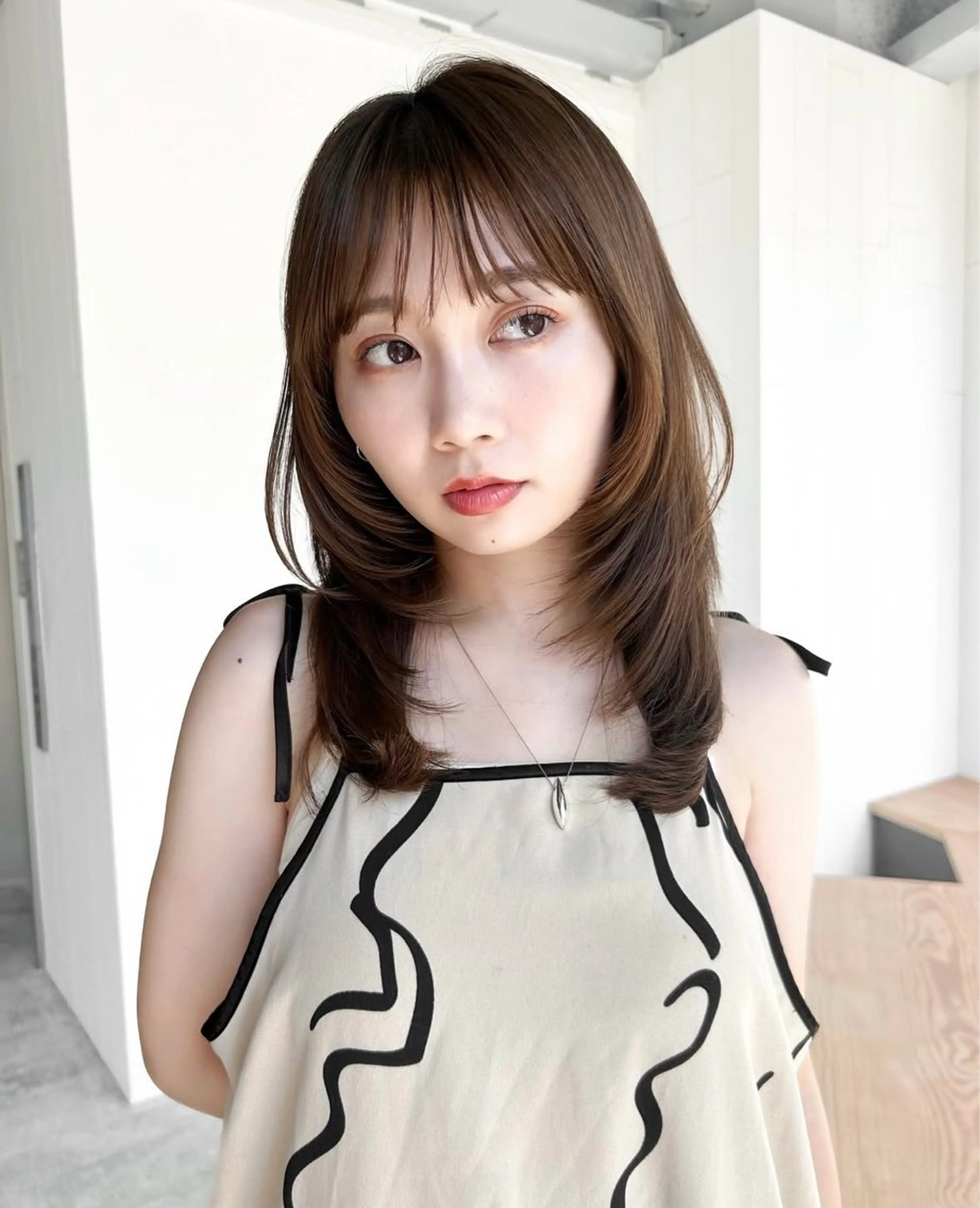 セミロング ALBUM池袋店所属・🌿メンズカット/ レイヤー/けんしんのヘアスタイル