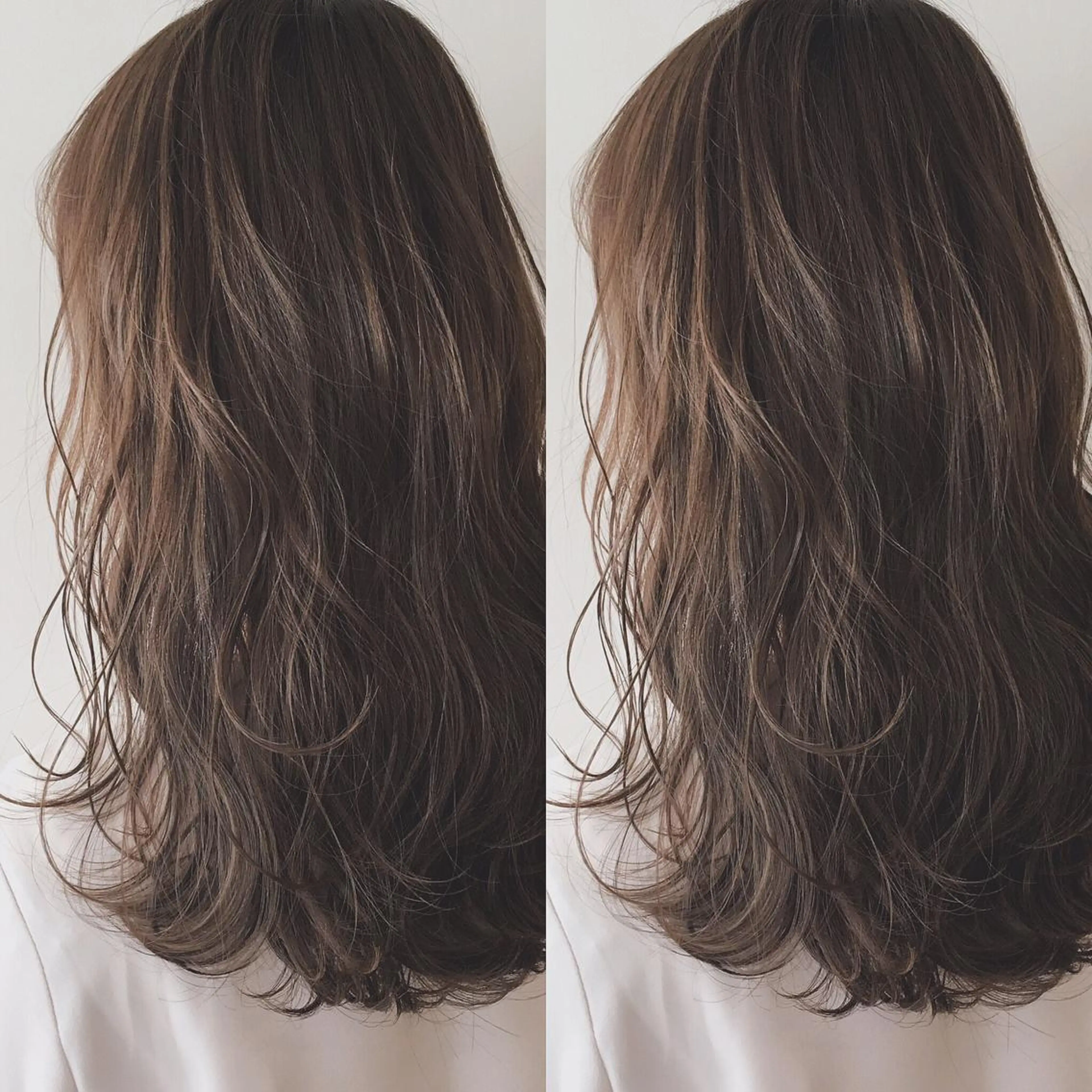 セミロング アッシュ ボブ/レイヤー 🌟梅田盛一🌟のヘアスタイル