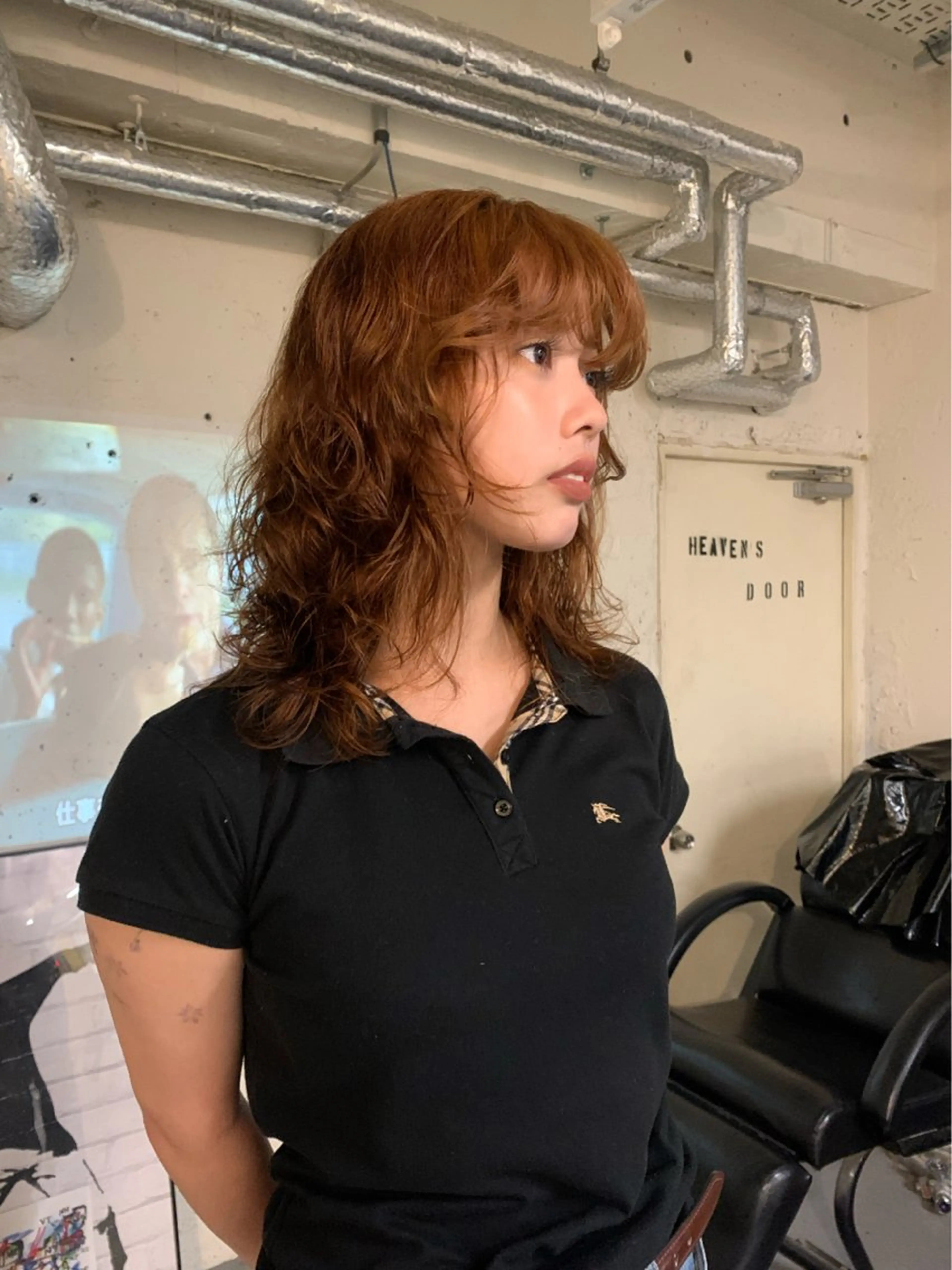 カラー パーマ ハッシュカット/ MAYAのヘアスタイル