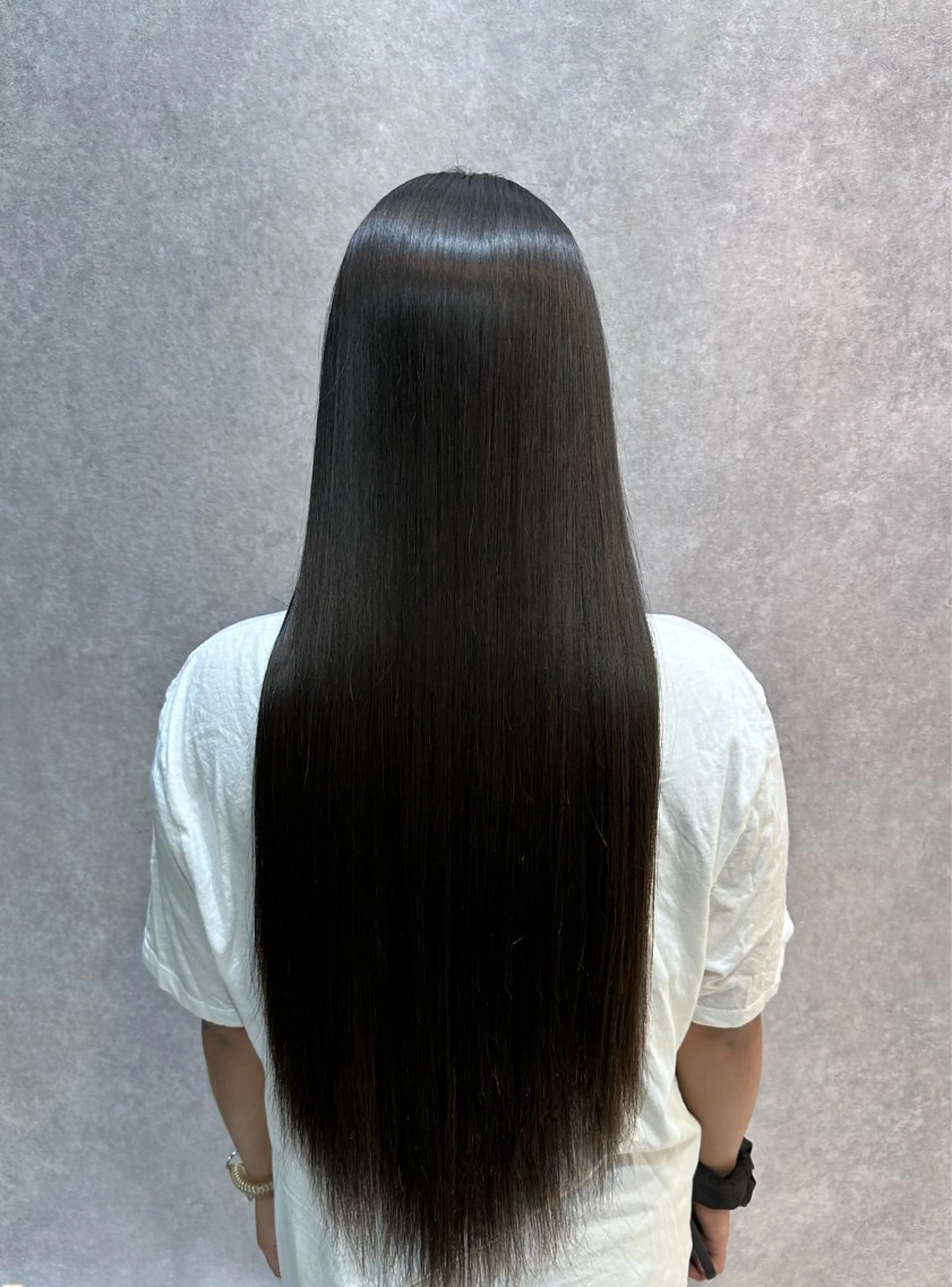 ロング カット 縮毛矯正 トリートメント 🔸縮毛矯正/髪質 改善カラー石崎🔸のヘアスタイル