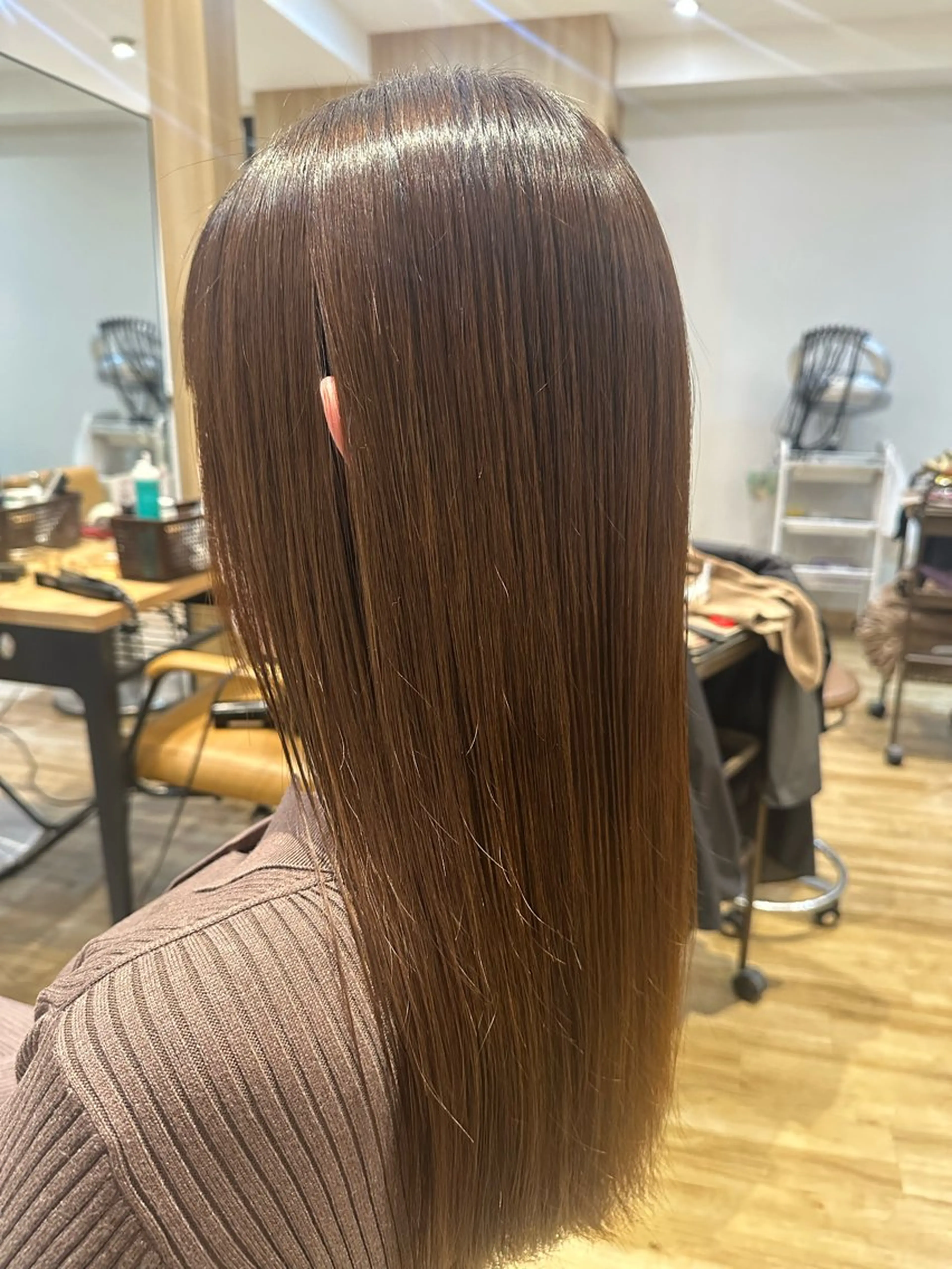 ロング カラー パーマ カット ヘアカラー パーマ トリートメント ✨✂️Nori ✂️✨のヘアスタイル