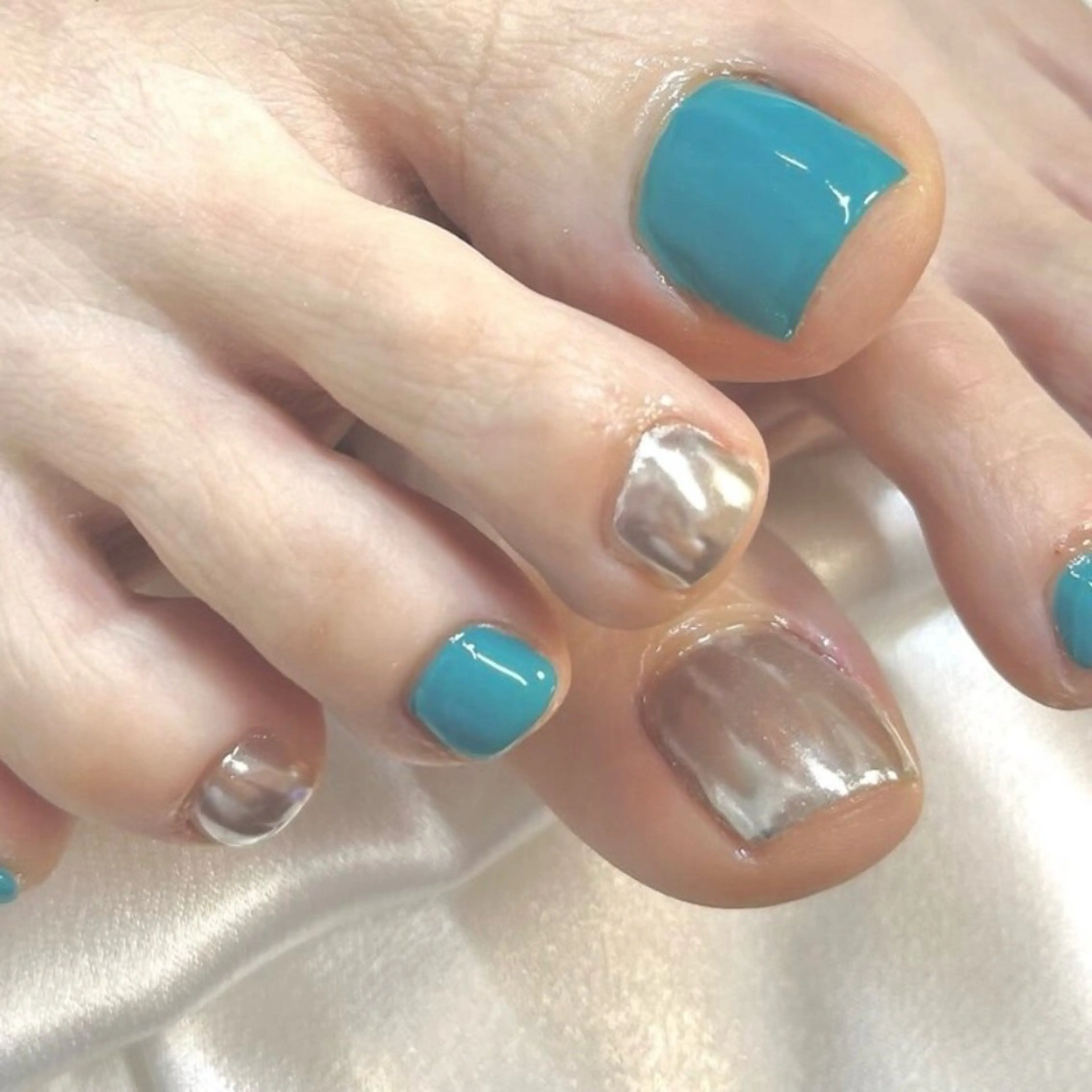 ネイル フットネイル bel fiore .のネイルデザイン