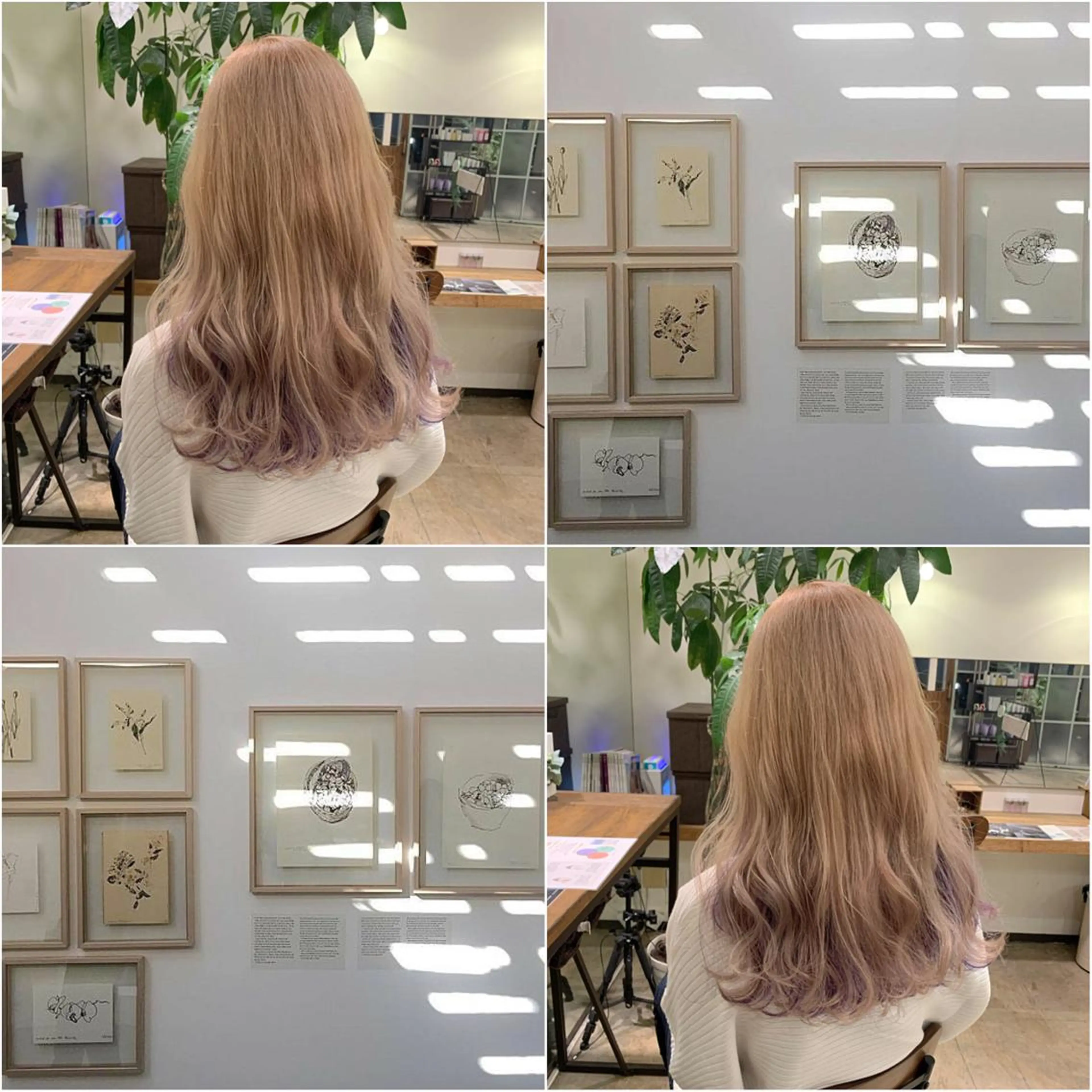 ロング カラー インナーカラー 【完全個室】大宮東口 暖色カラー/山崎唯奈のヘアスタイル