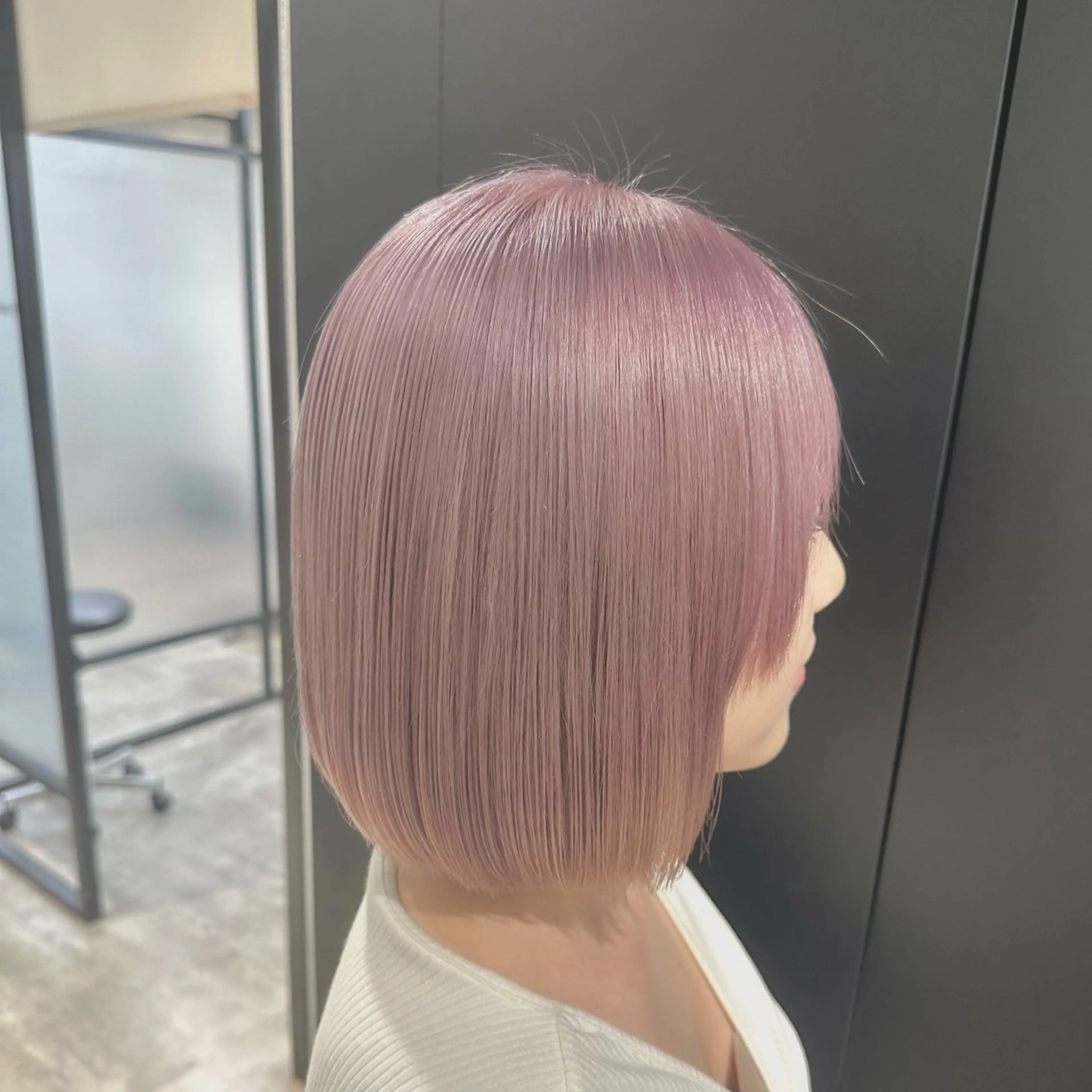 ミディアム カラー カット ヘアカラー トリートメント ハイトーン･髪質改善 MIOKAのヘアスタイル