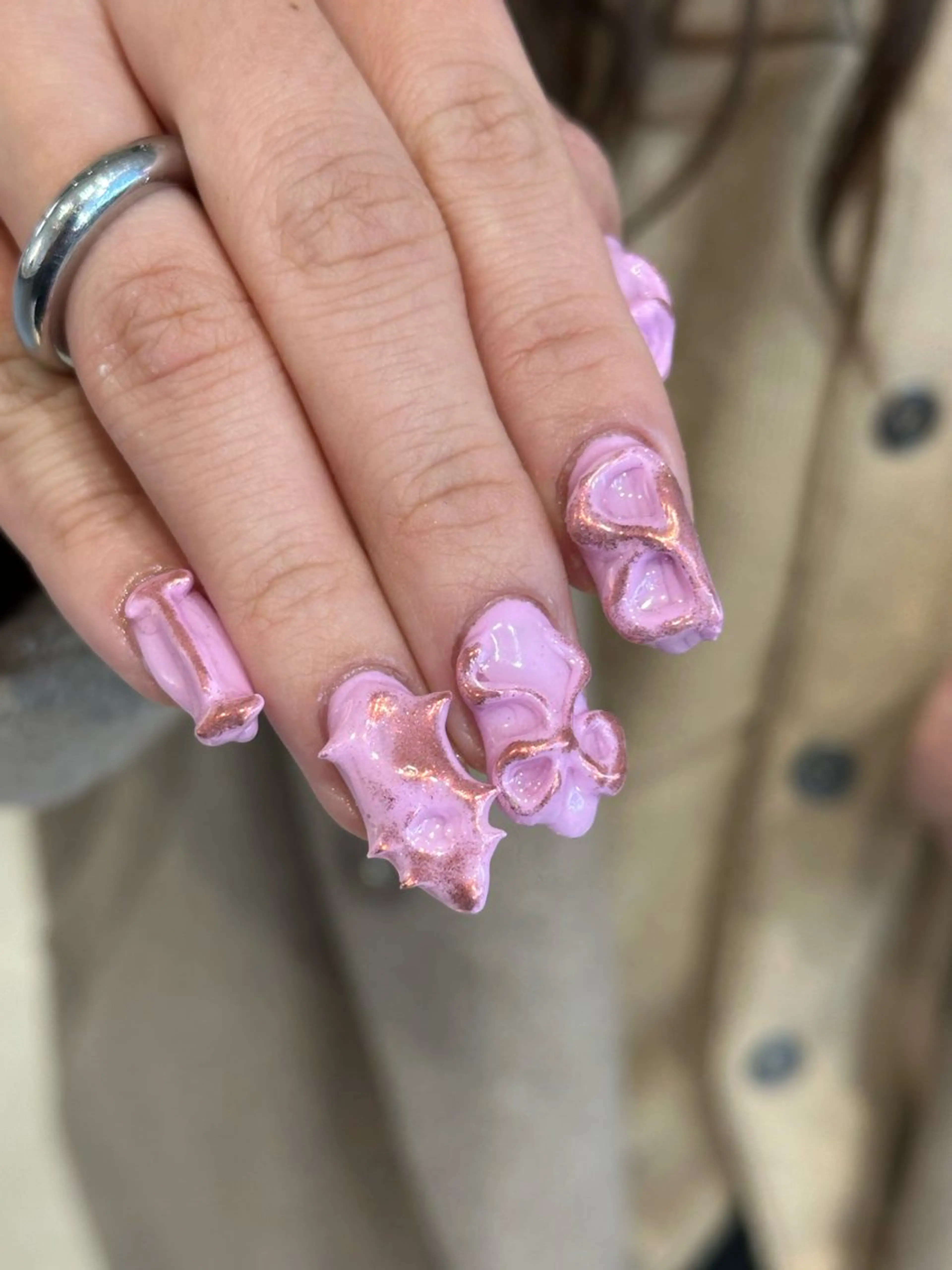 ネイル ハイトーン特化 pepe🎀のヘアスタイル