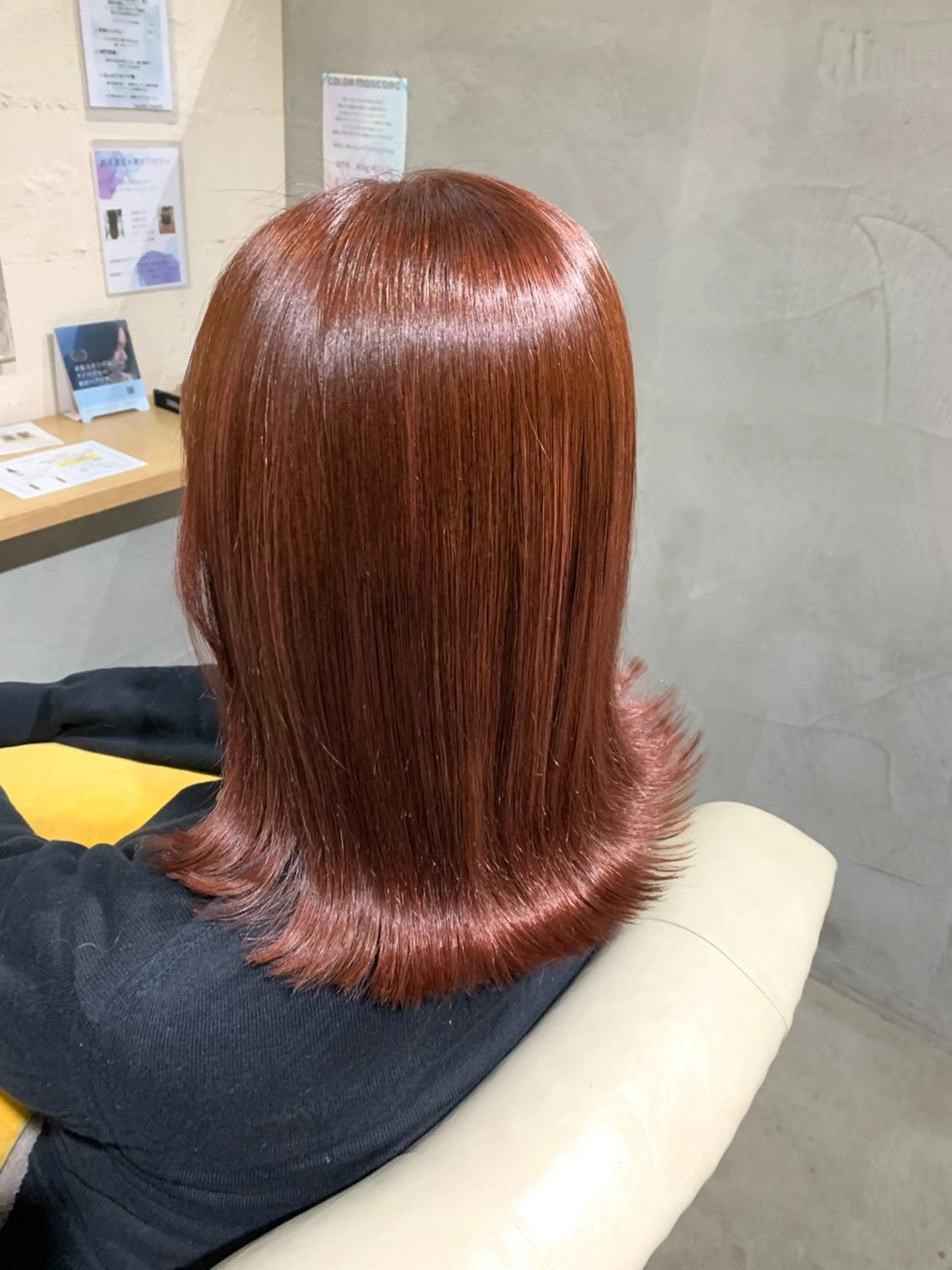 ミディアム 福永 ちひろのヘアスタイル
