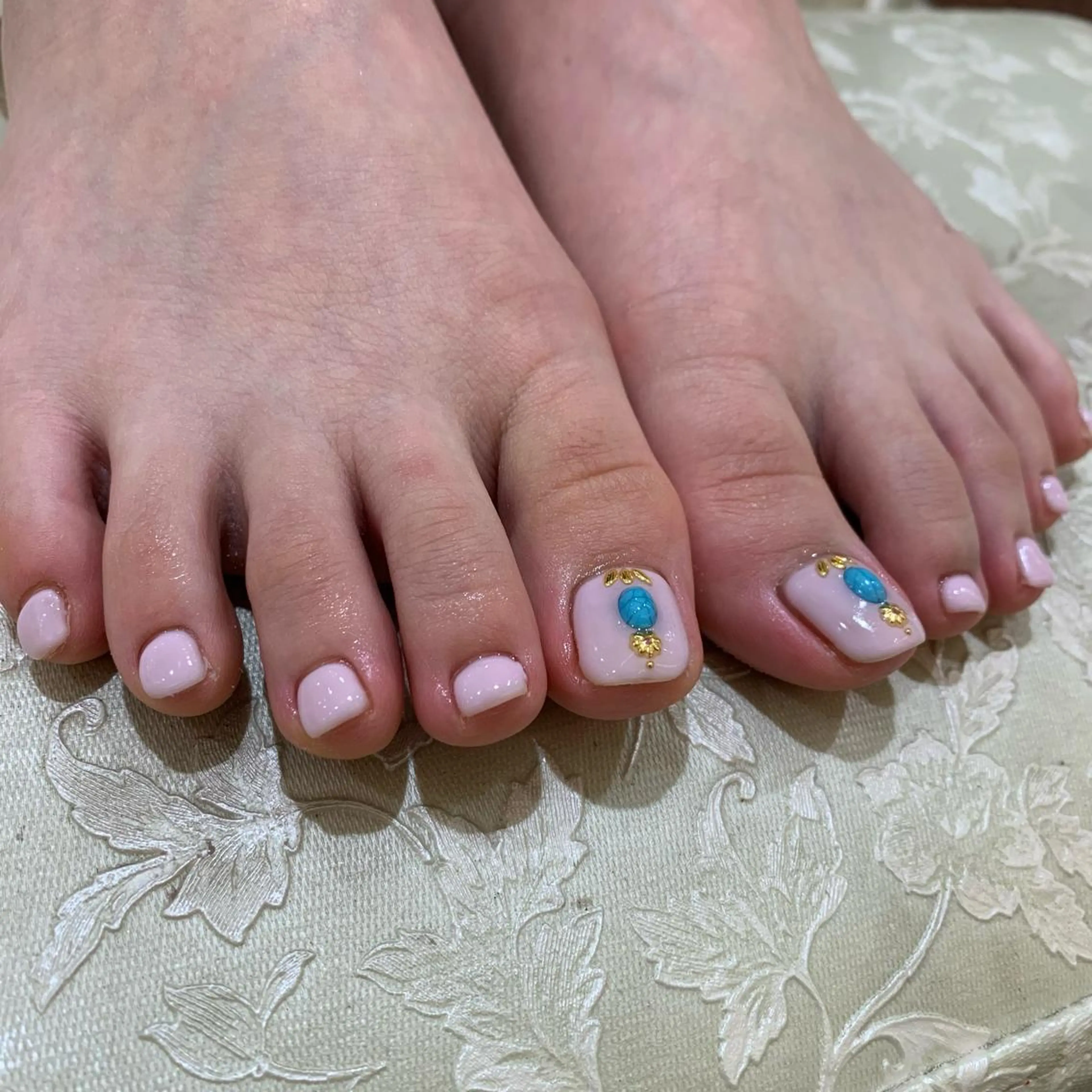 ネイル フットネイル 野島 千夏のネイルデザイン