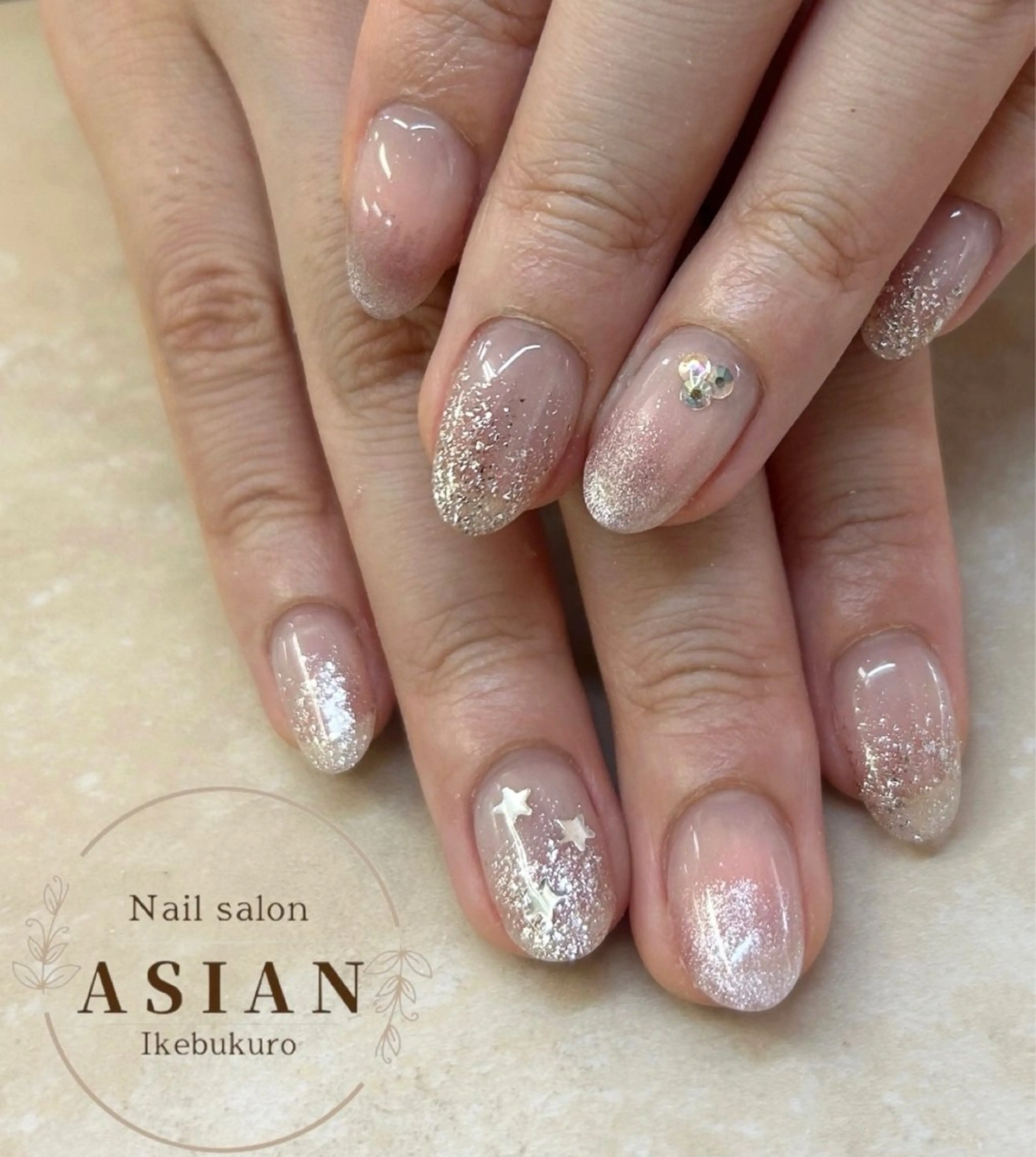 ネイル Nail&Hair Salon Asian 池袋店所属・U. azusa🪷のネイルデザイン