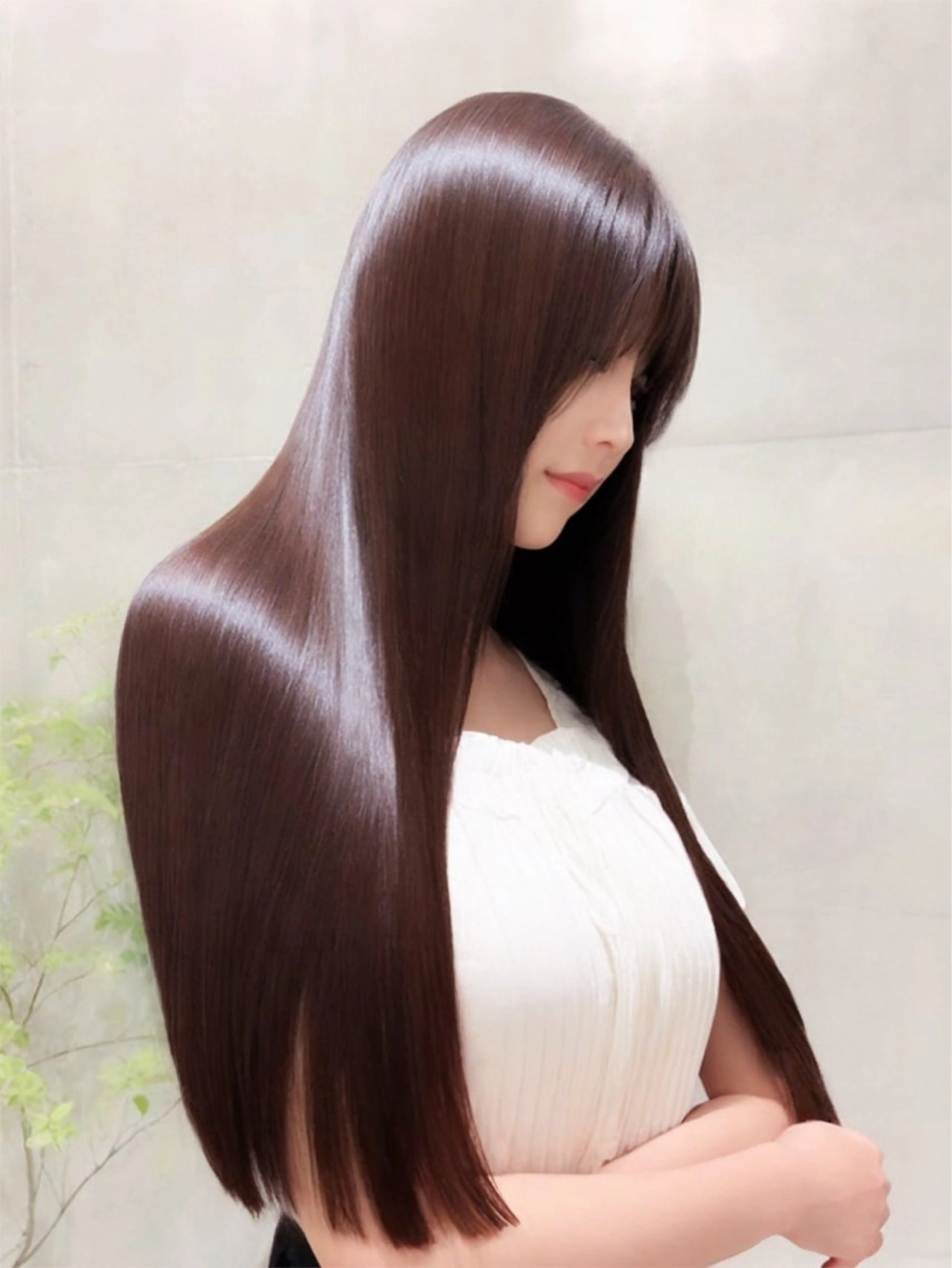 ロング カラー パーマ ヘアアレンジ ベージュカラー ブリーチ 透明感カラー グレージュ ラベンダーカラー ヘアカラー GO TODAY SHAiRE SALON所属・韓国レイヤー🪞/ 透明感🫧/コウヘイのヘアスタイル