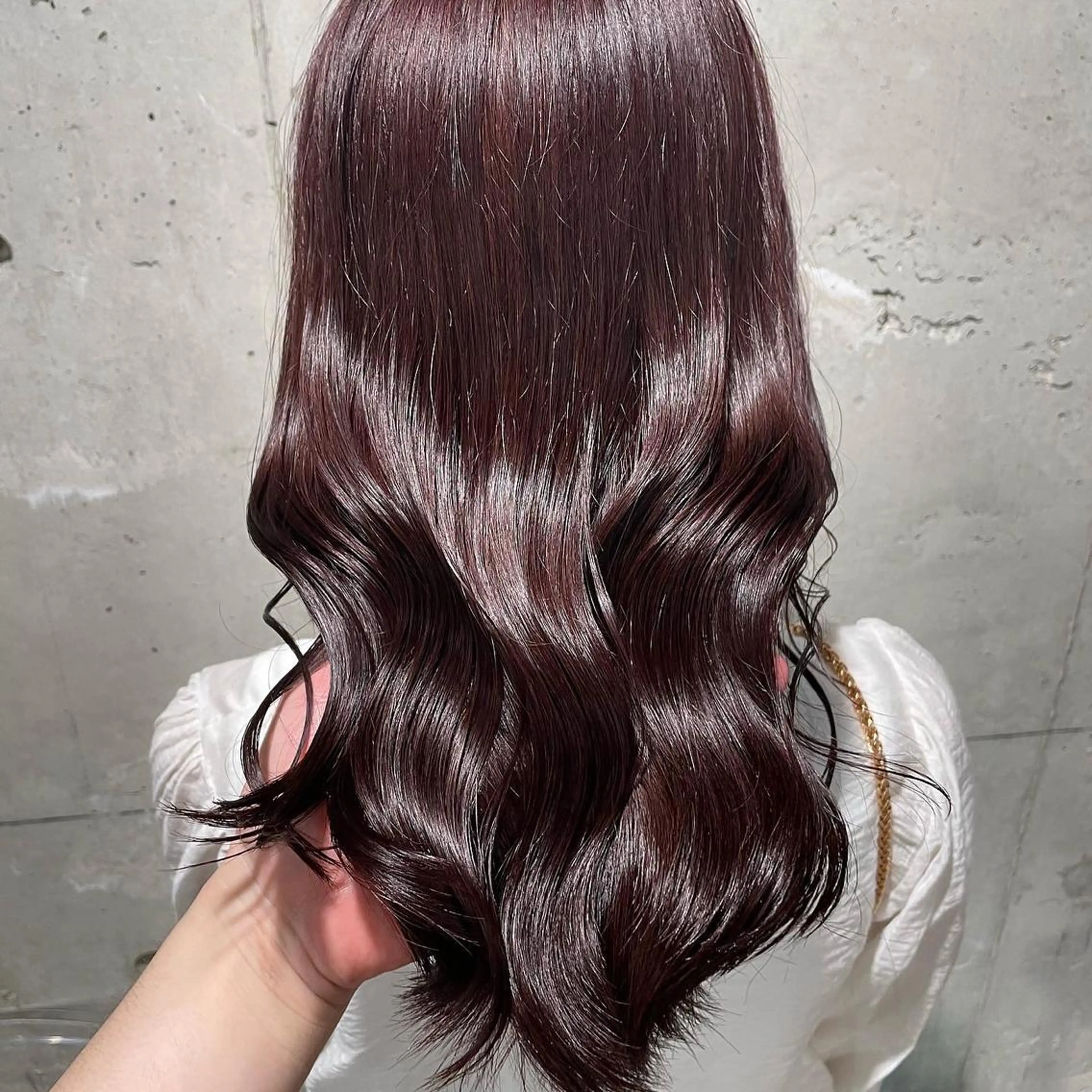セミロング カラー ヘアアレンジ ♡ 𝐑𝐈𝐎♡のヘアスタイル