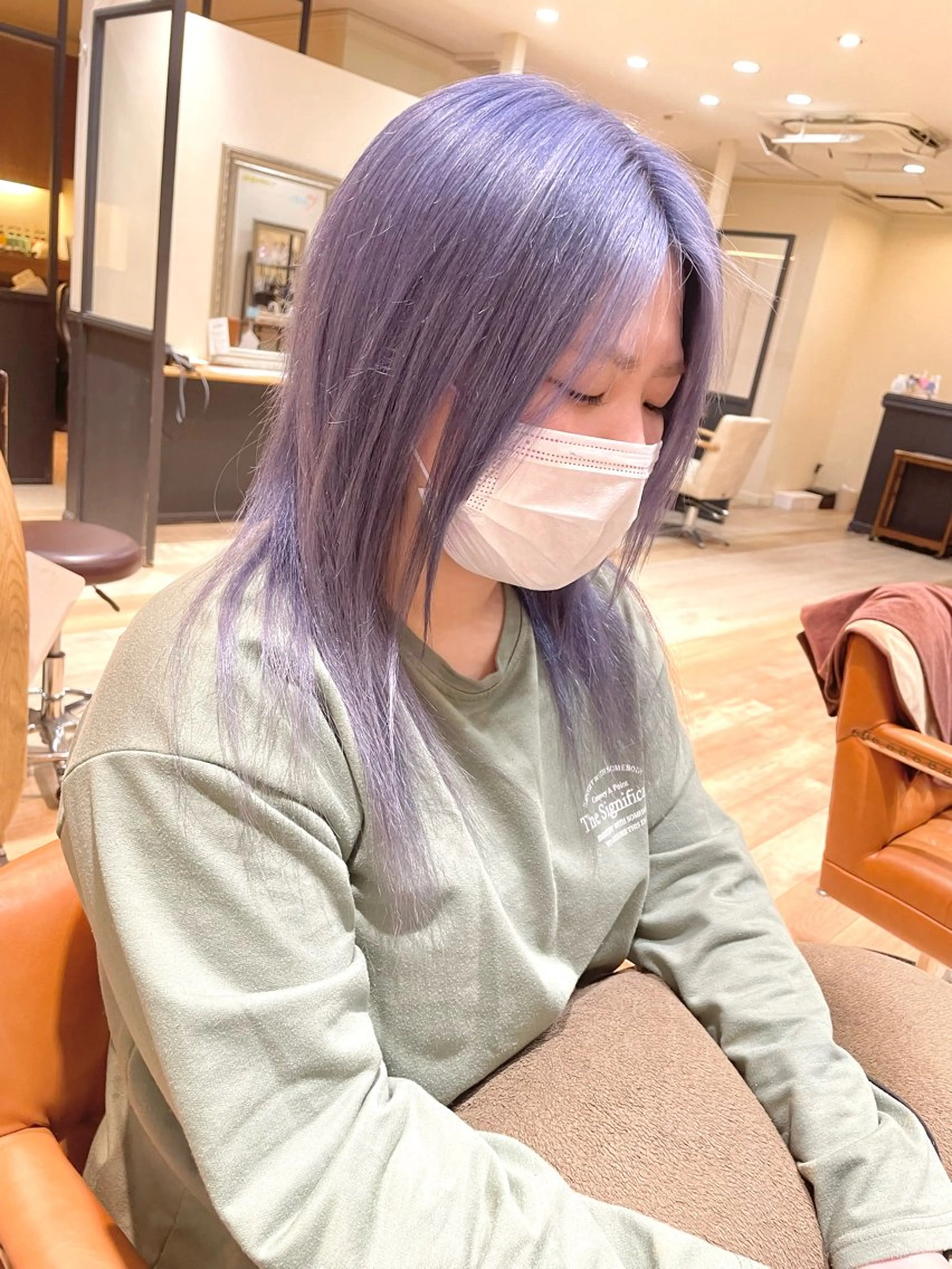 セミロング 亀川蓮 Agu hairのヘアスタイル