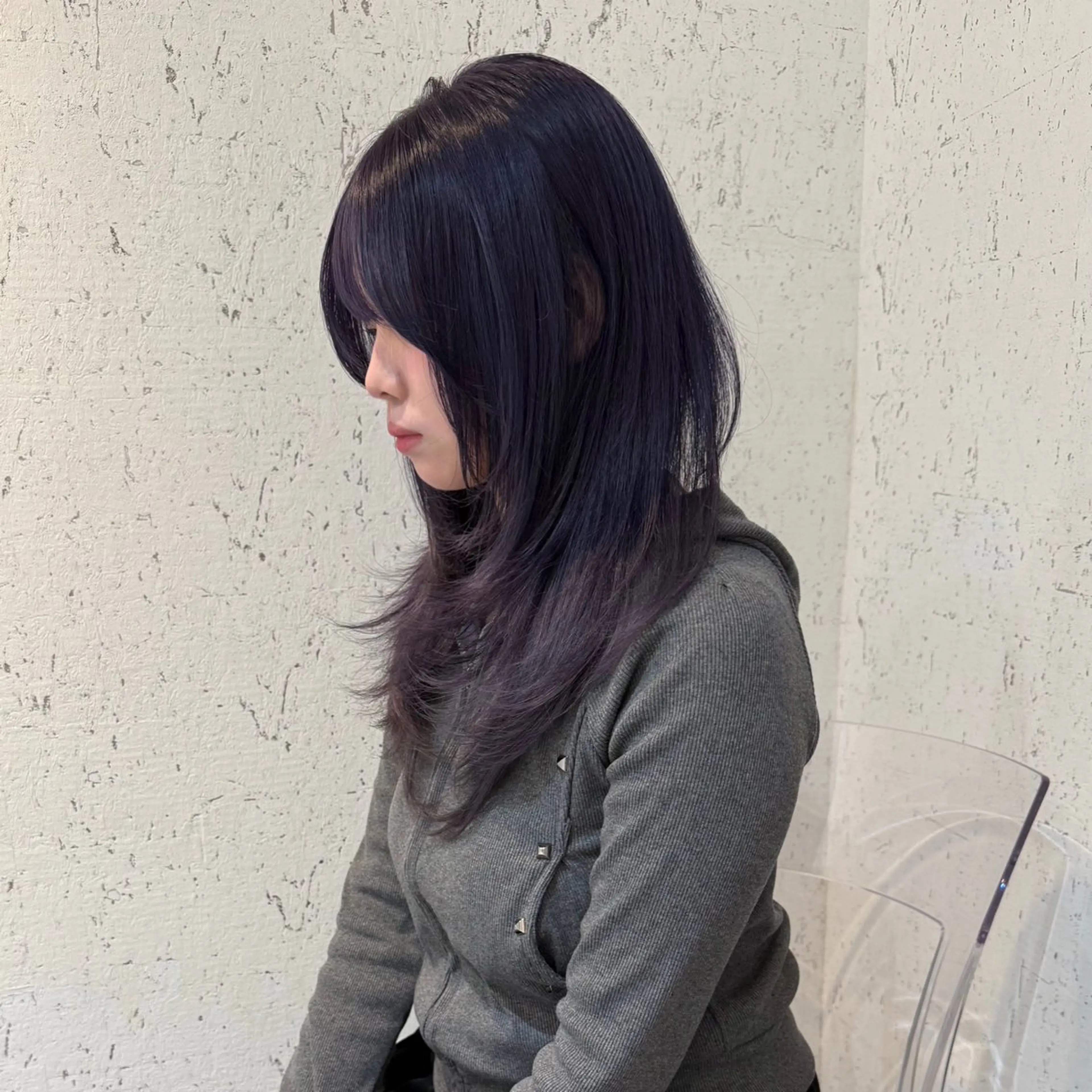 ロング カラー 似合わせカット カット ヘアカラー トリートメント mai / linoah˚✧のヘアスタイル