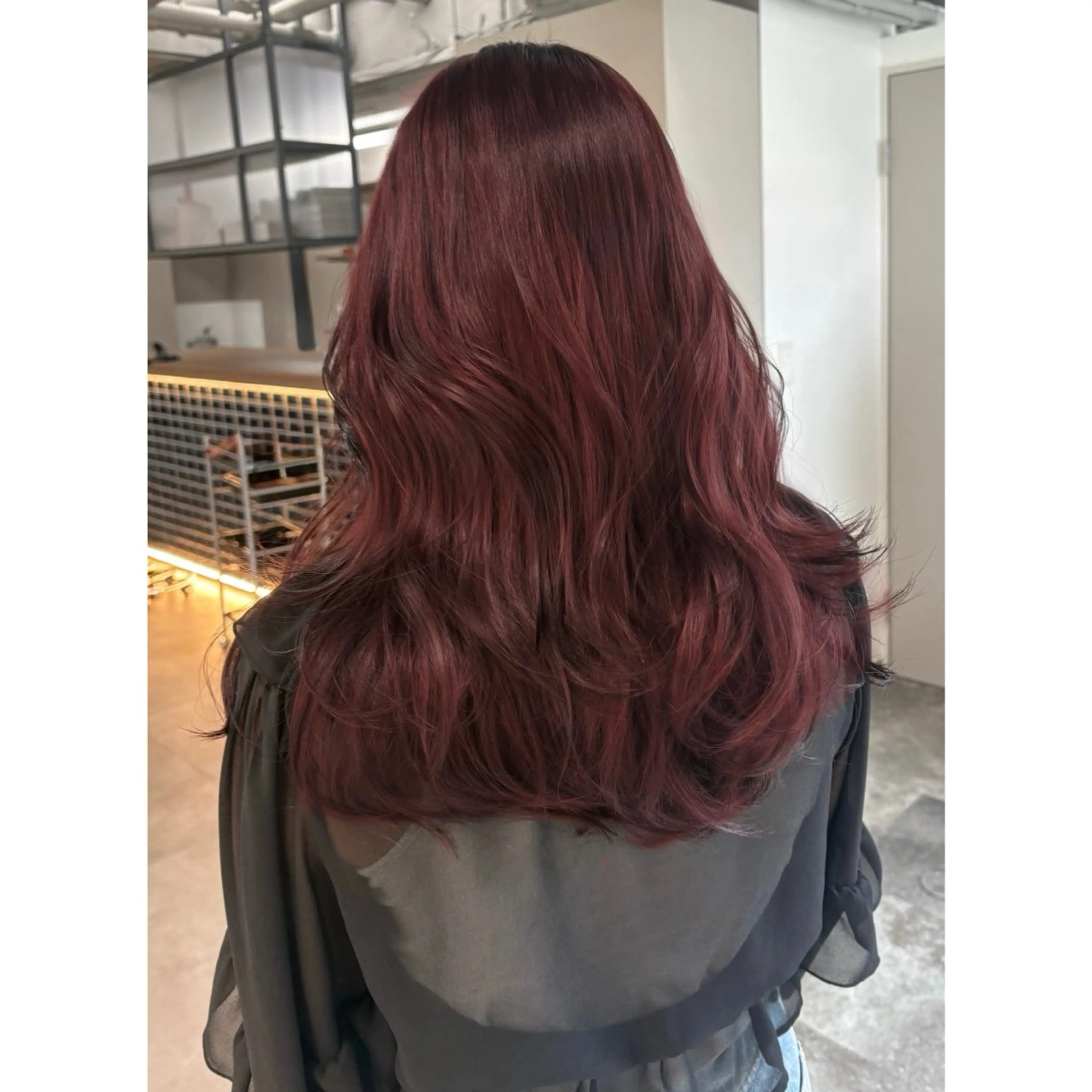 ロング カラー 韓国レイヤー/透明感 ♡YUUNAのヘアスタイル