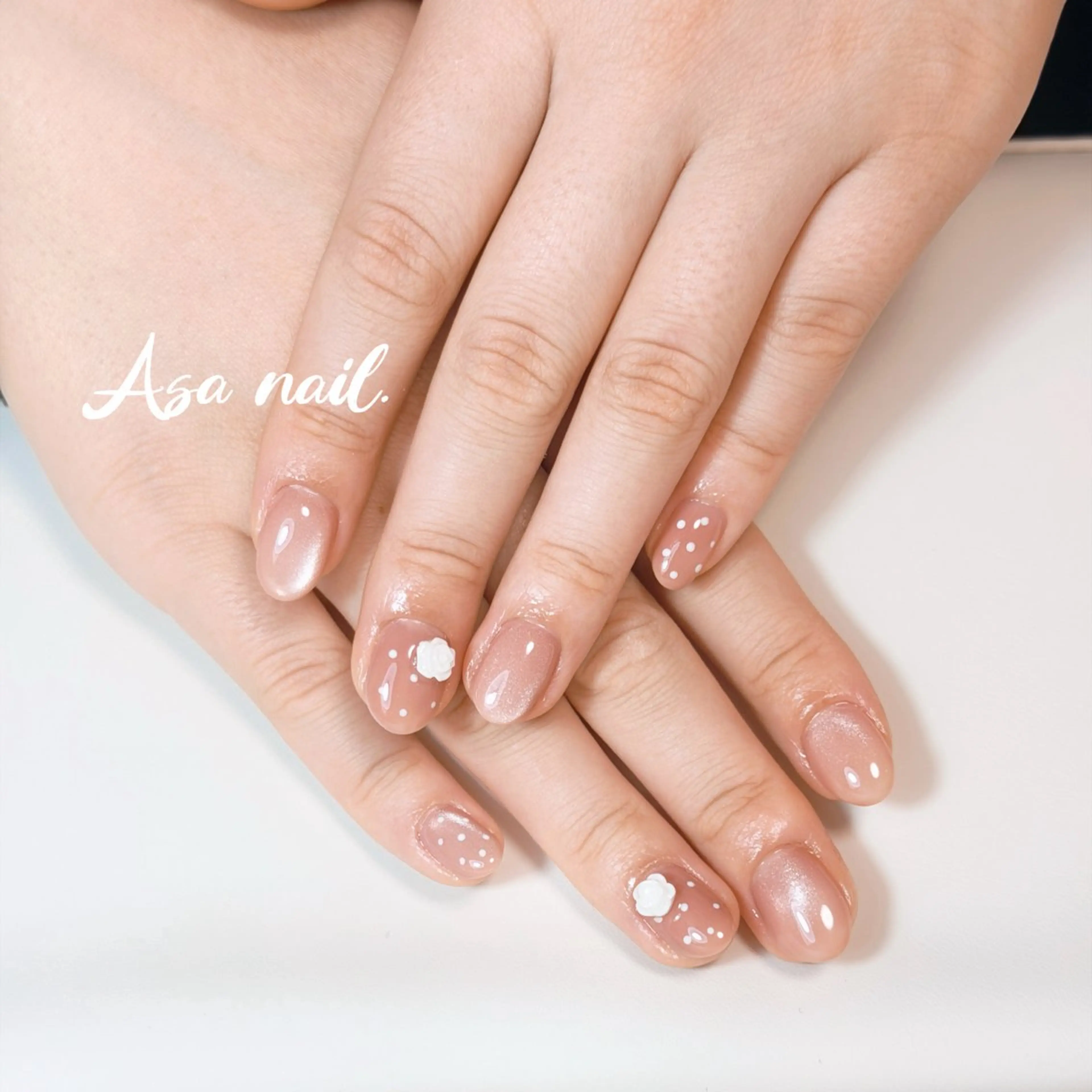 ネイル ジェルネイル マグネットネイル Asa Nail 亀戸 平井のネイルデザイン